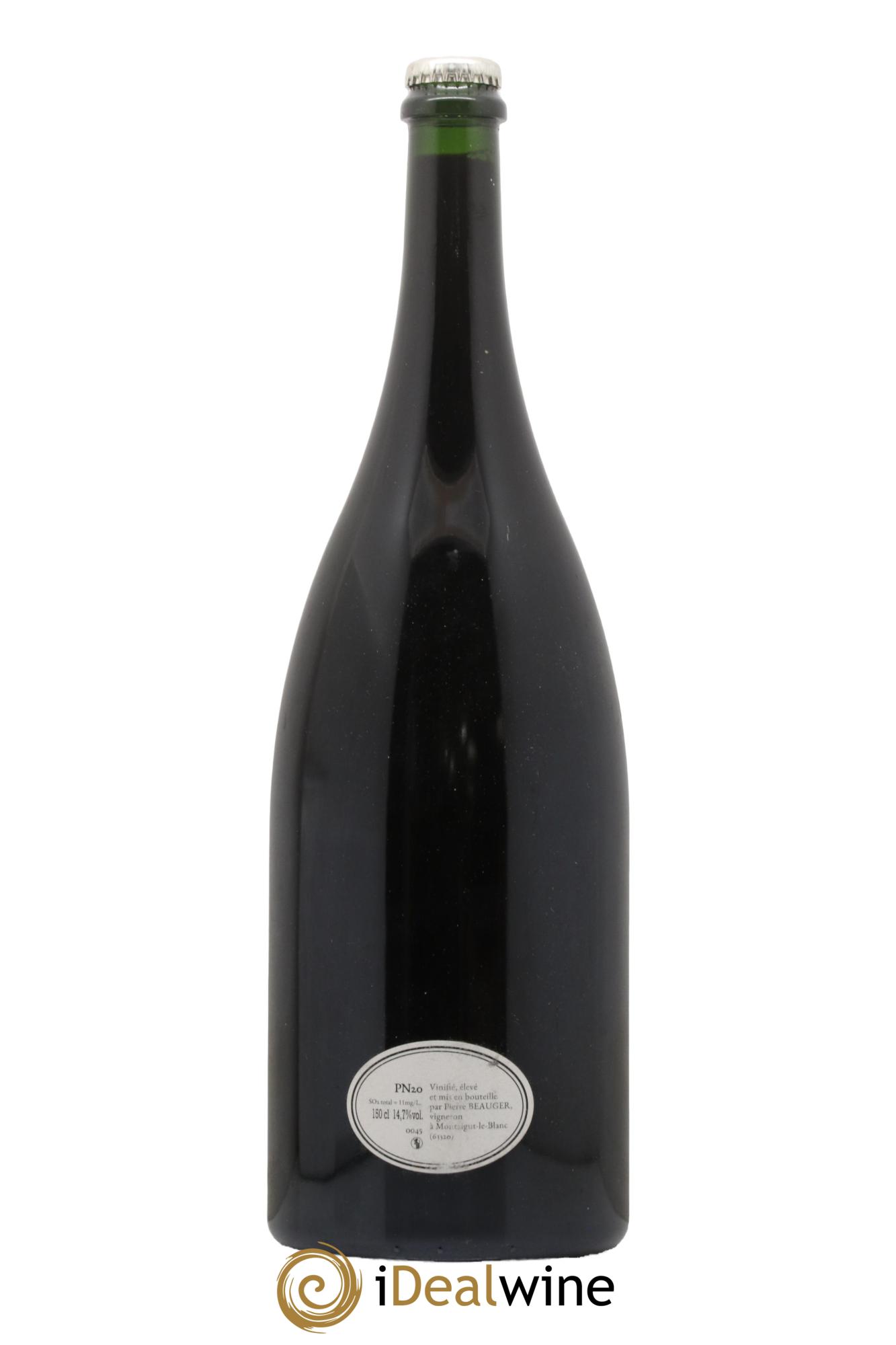 Vin de France Pinot noir Pierre Beauger 2020 - Lot de 1 magnum - 0