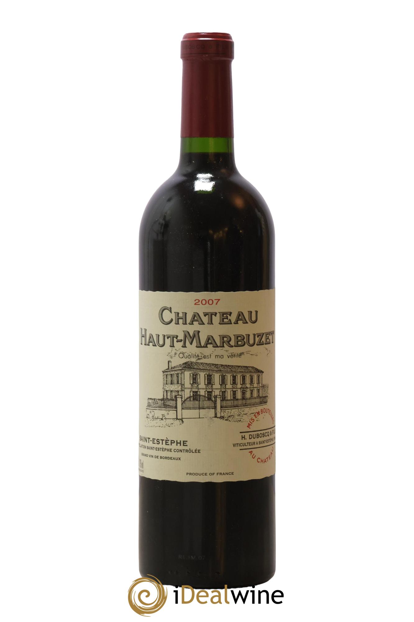 Château Haut Marbuzet 2007 - Lot of 1 bottle - 0