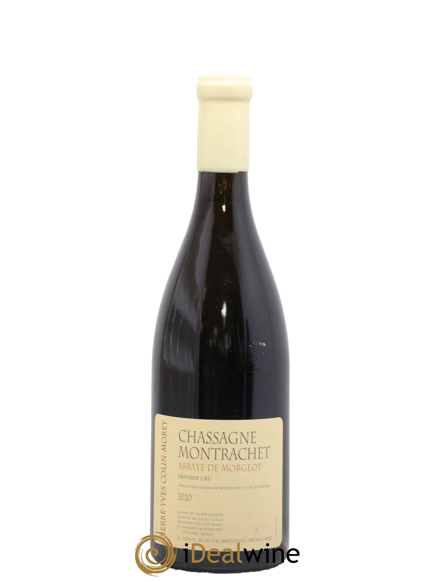 Chassagne-Montrachet 1er Cru Abbaye de Morgeot Pierre-Yves Colin Morey 2020 - Lot de 1 bouteille - 0