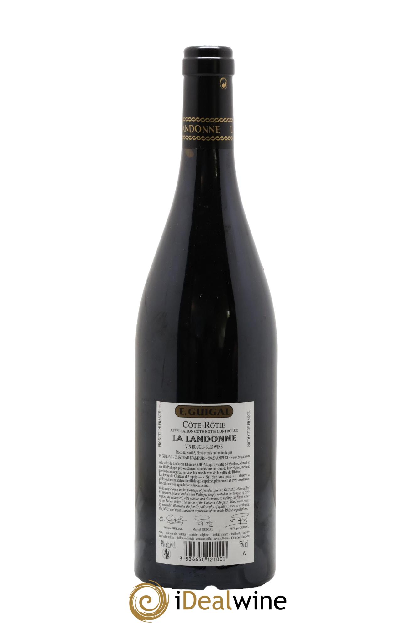 Côte-Rôtie La Landonne Guigal 2008 - Lotto di 1 bottiglia - 1