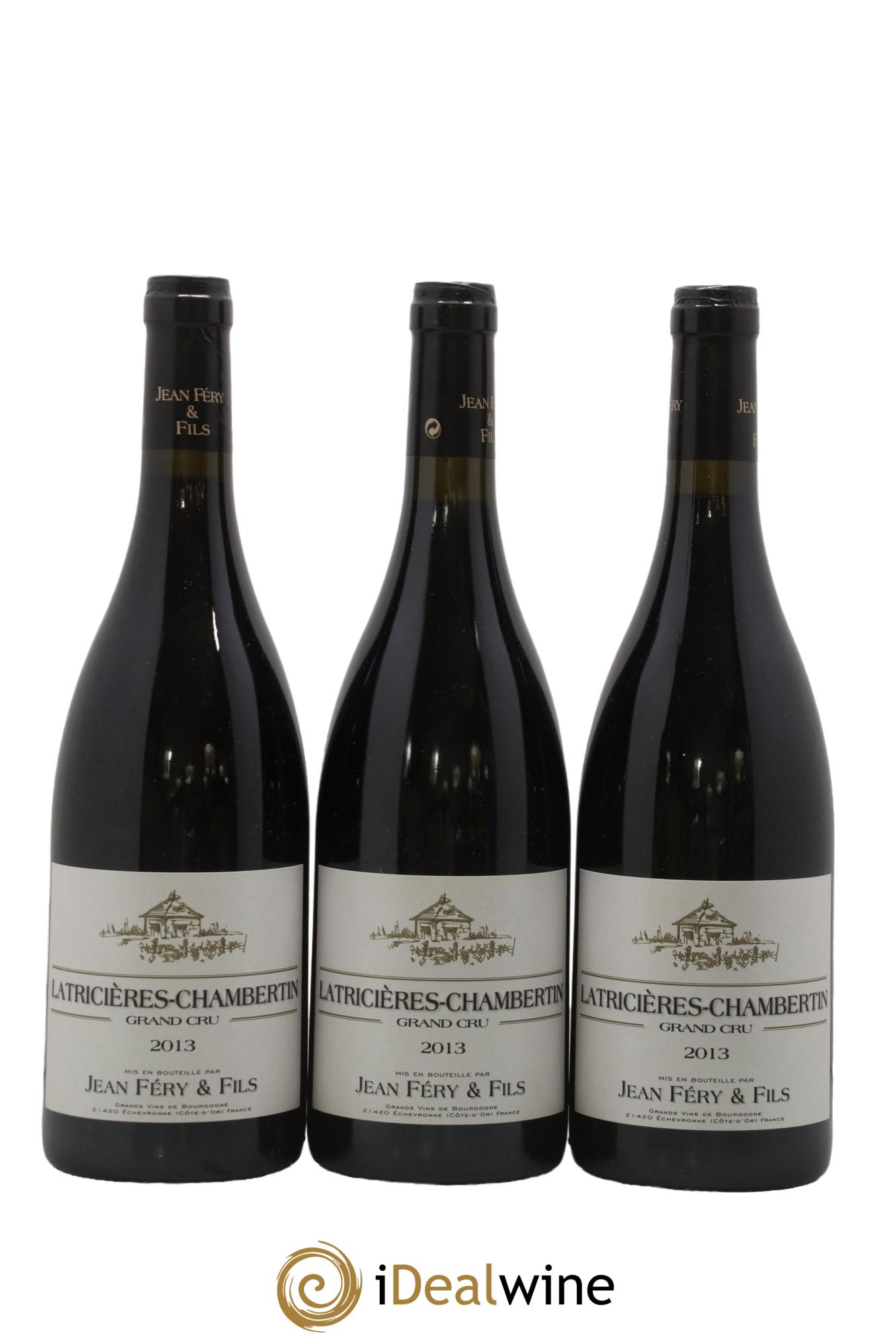 Latricières-Chambertin Grand Cru Fery 2013 - Lot de 3 bouteilles - 0