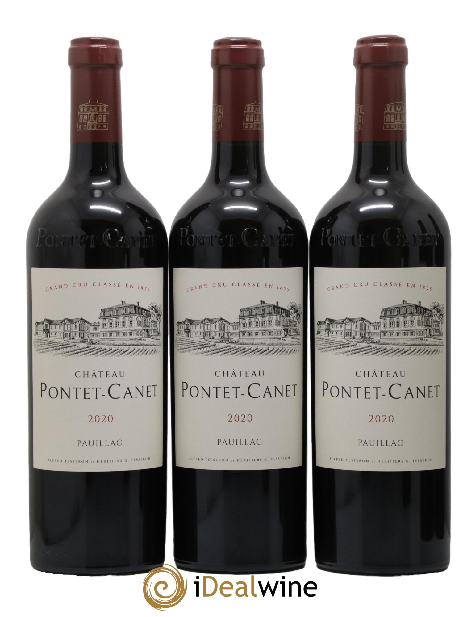 Château Pontet Canet 5ème Grand Cru Classé 2020 - Lot of 6 bottles - 2