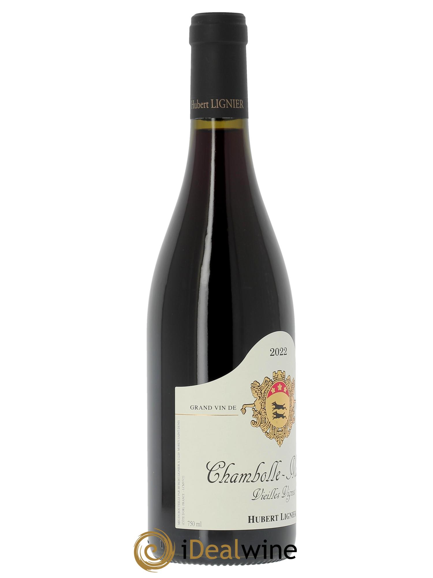 Chambolle-Musigny Vieilles Vignes Hubert Lignier (Domaine) 2022 - Lot de 1 bouteille - 2