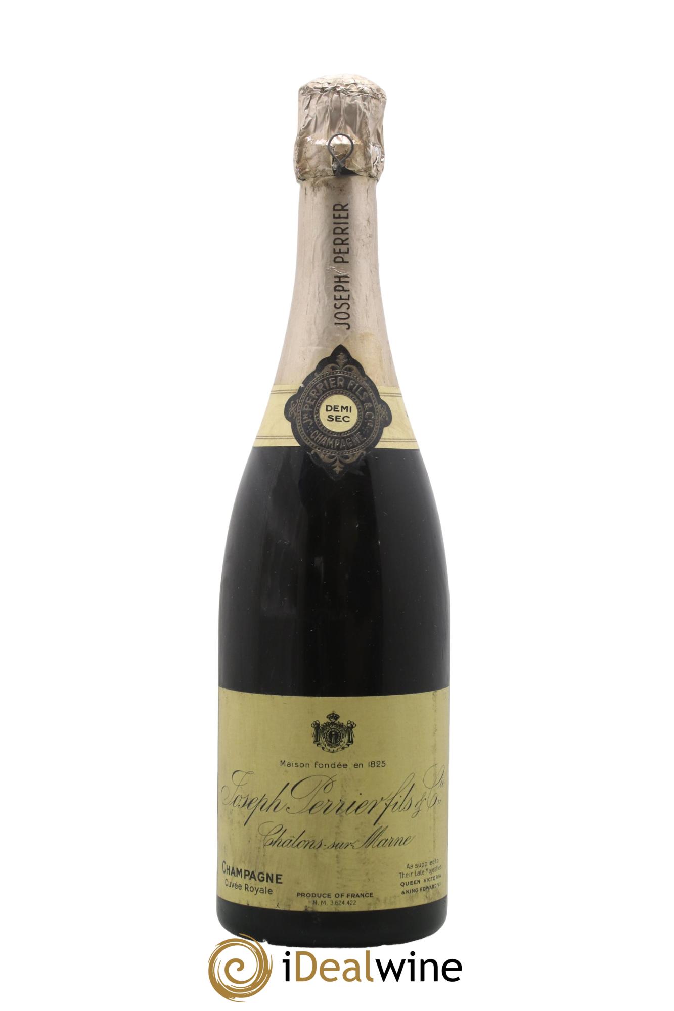 Cuvée Royale Brut Joseph Perrier demi sec - Lot of 1 bottle - 0