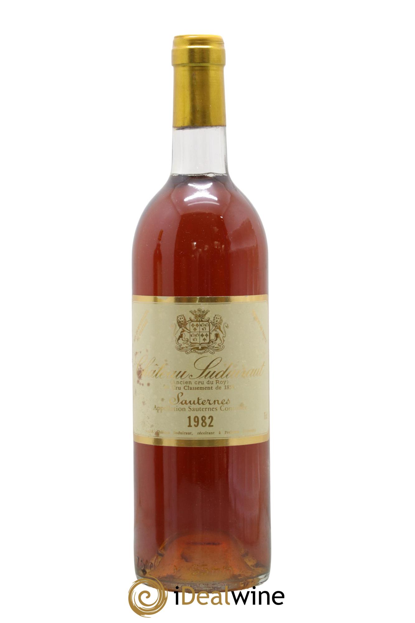 Château Suduiraut 1er Grand Cru Classé 1982 - Lotto di 1 bottiglia - 0