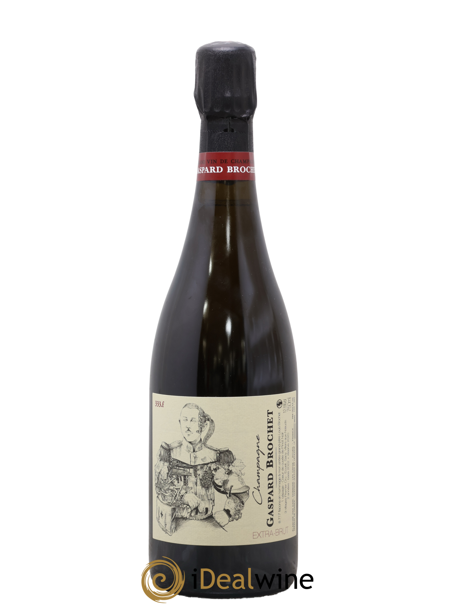 333.f Extra Brut Gaspard Brochet - Lot de 1 bouteille - 0