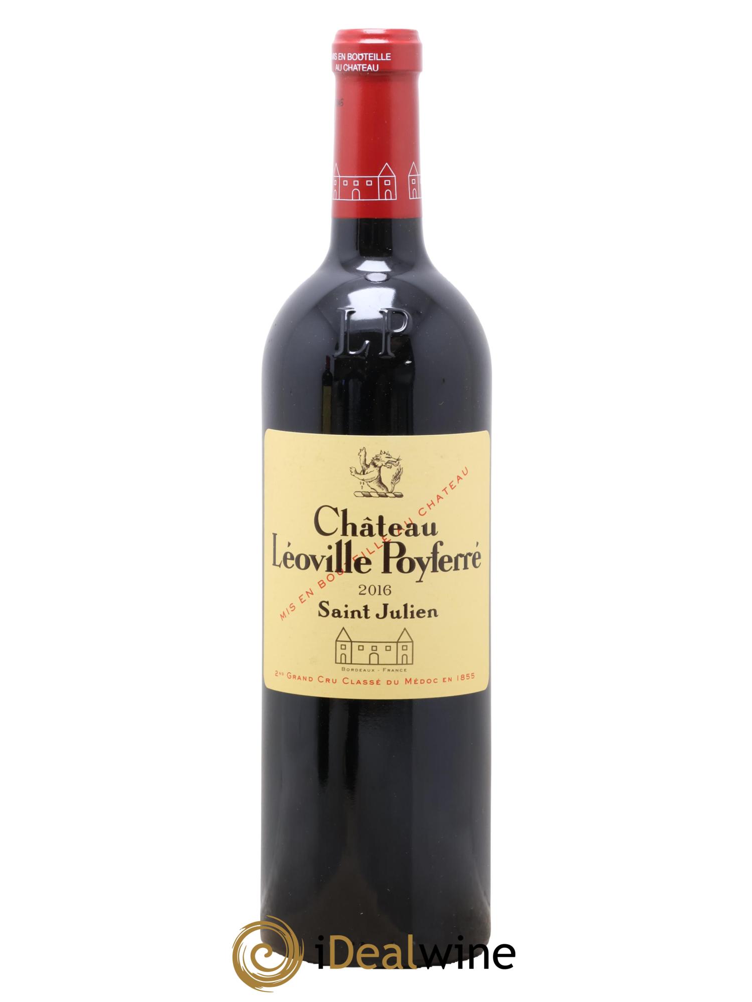 Château Léoville Poyferré 2ème Grand Cru Classé 2016 - Lot de 1 bouteille - 0