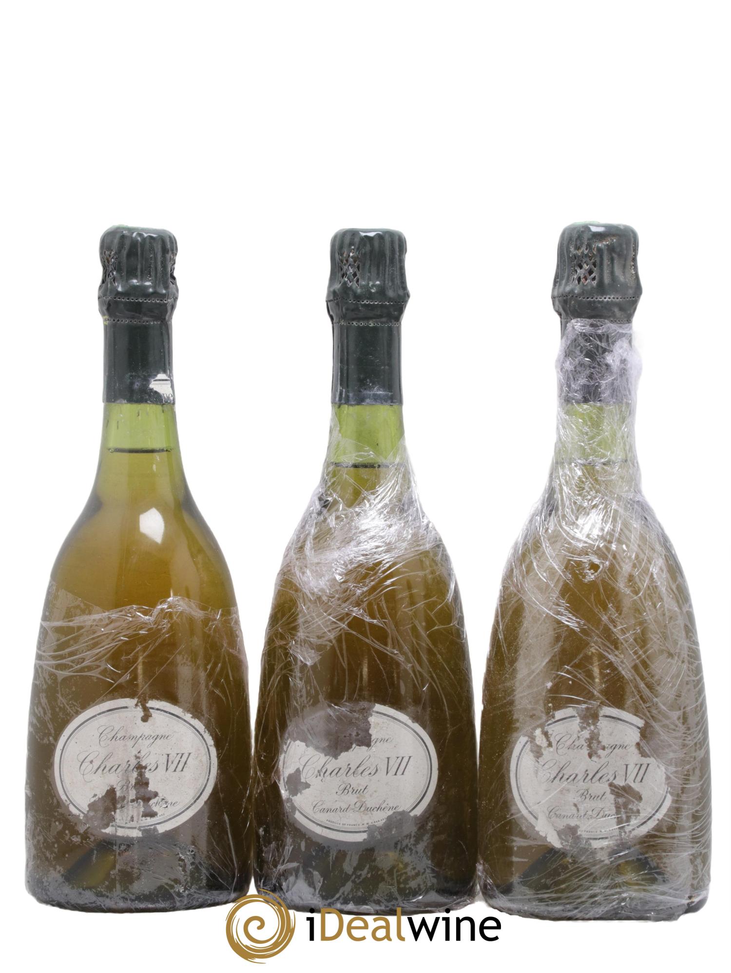 Champagne Charles VII Canard Duchêne - Lot de 3 bouteilles - 0