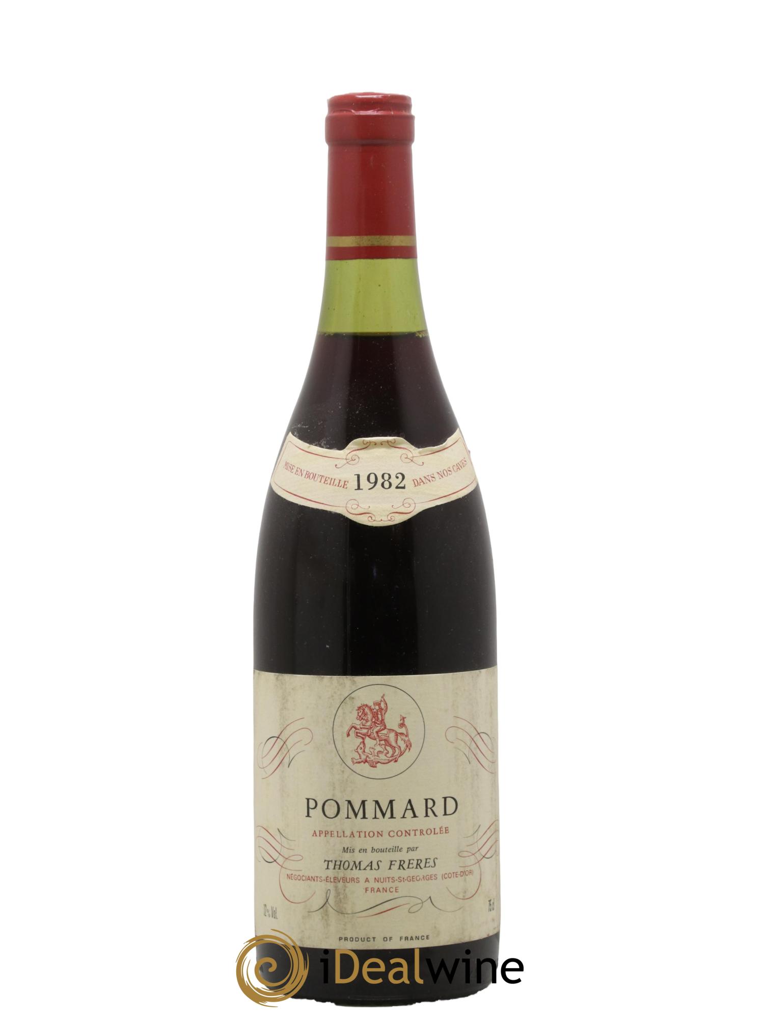 Pommard Thomas Frères 1982 - Lot de 1 bouteille - 0