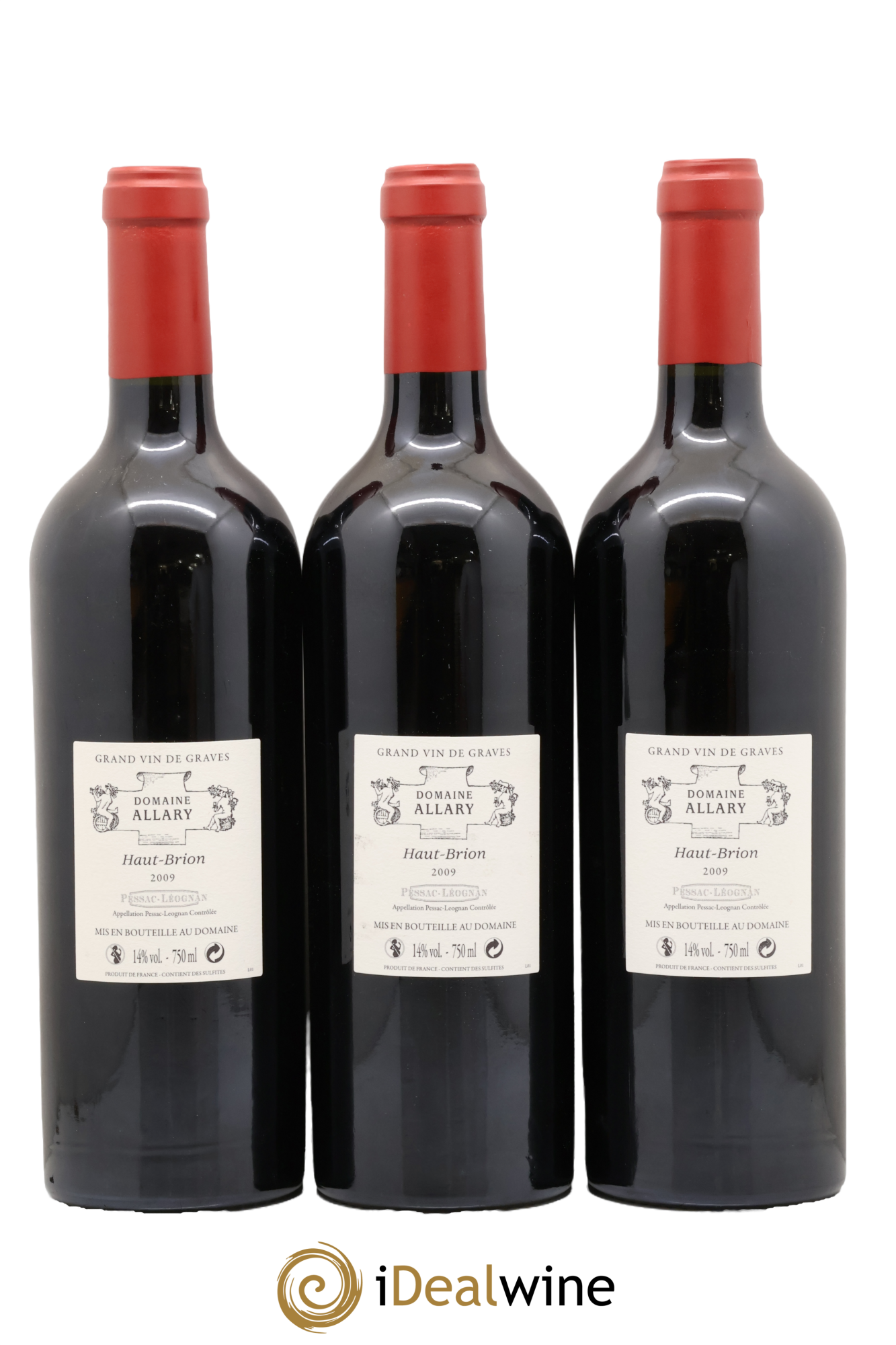 Domaine Allary Haut-Brion 2009 - Lot de 12 bouteilles - 6