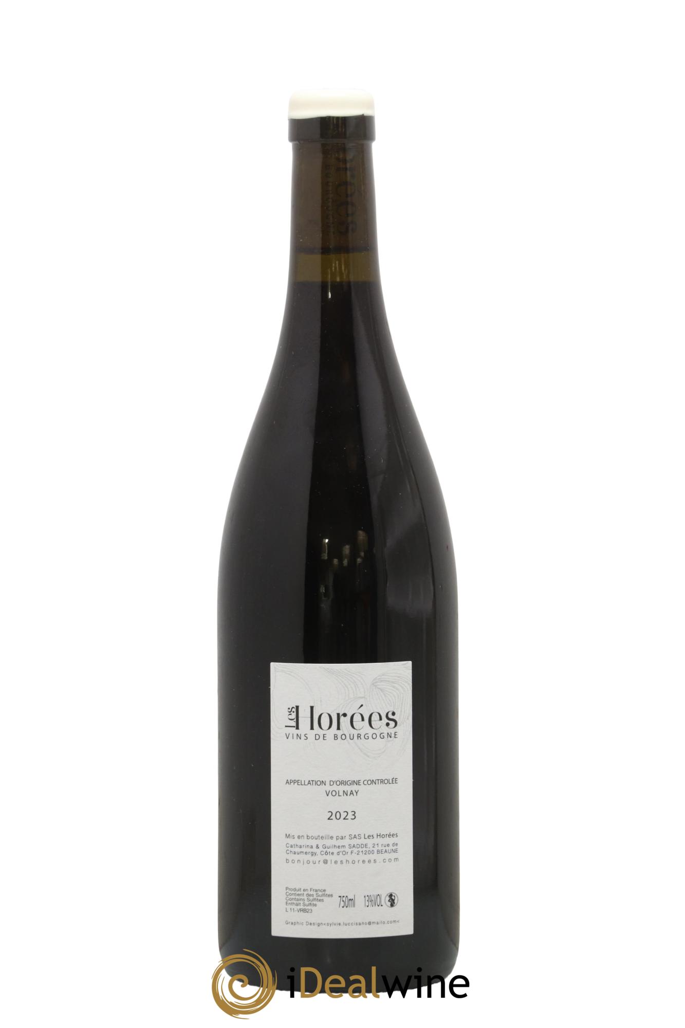 Volnay Le Matin Blanc Les Horées 2023 - Lot de 1 bouteille - 1