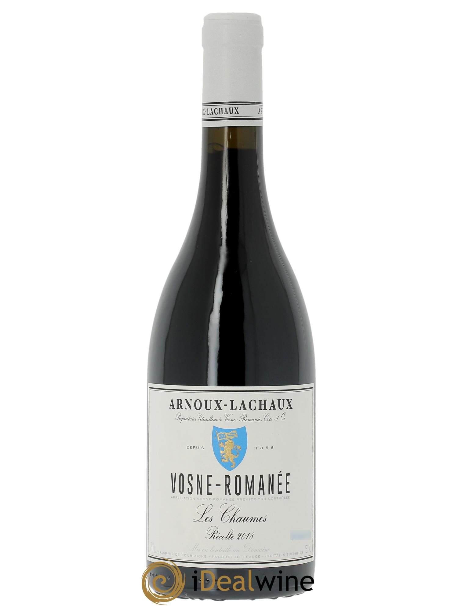 Vosne-Romanée 1er Cru Les Chaumes Arnoux-Lachaux (Domaine) 2018 - Lot de 1 bouteille - 0