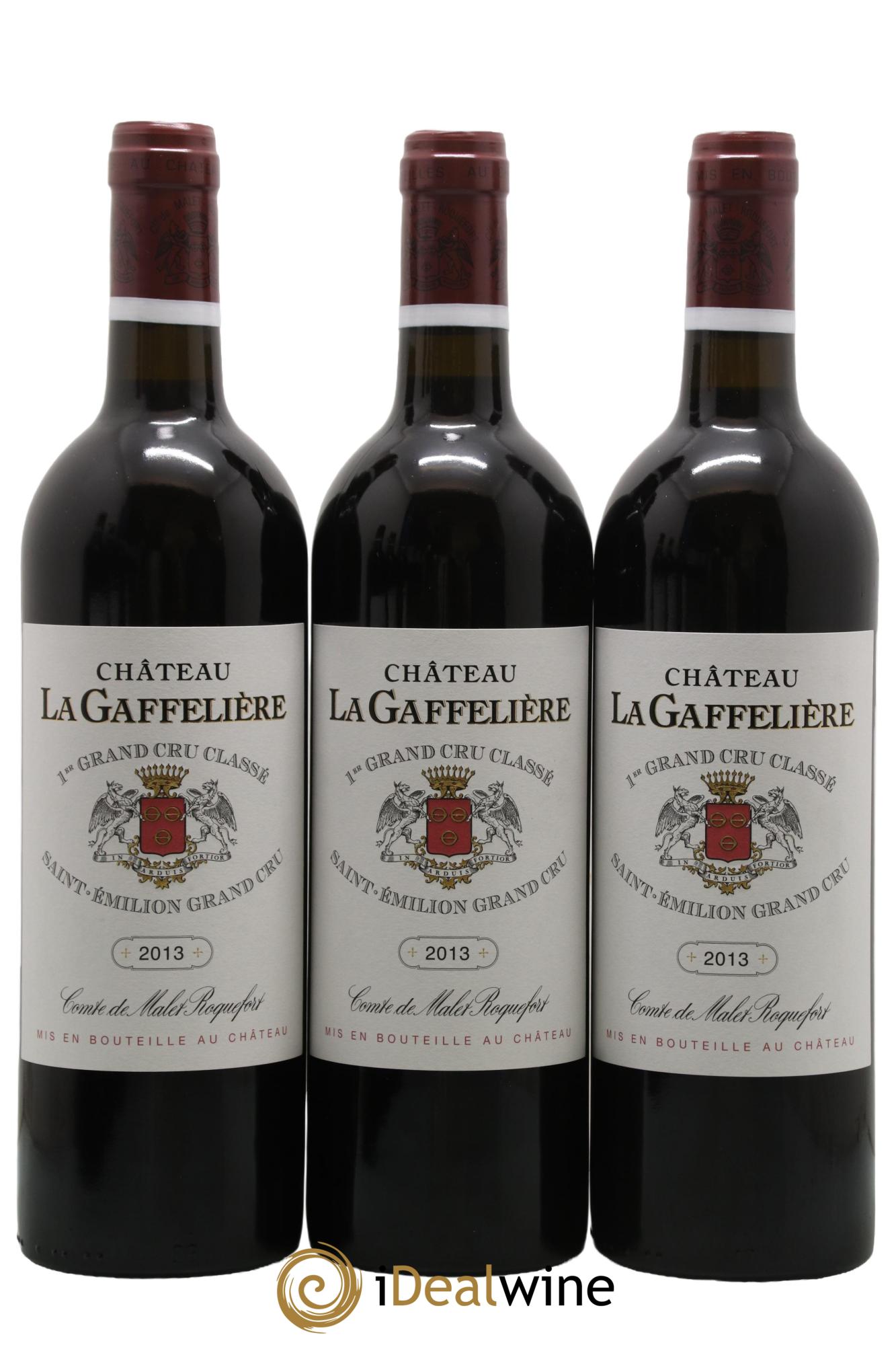Château la Gaffelière 1er Grand Cru Classé B 2013 - Lot de 12 bouteilles - 1