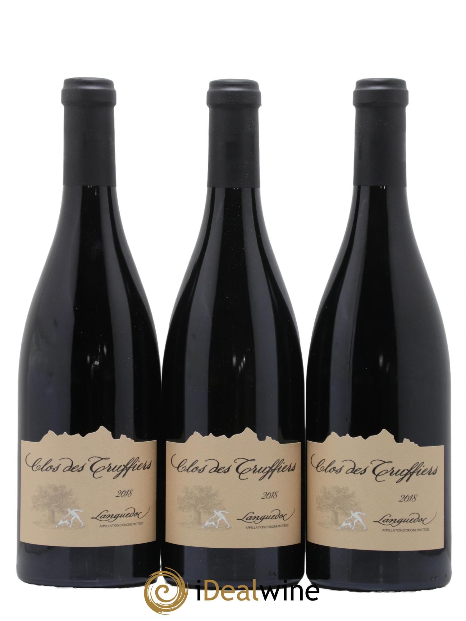 La Clape Château de La Négly Clos des Truffiers Jean Paux-Rosset 2018 - Lot de 3 bouteilles - 0