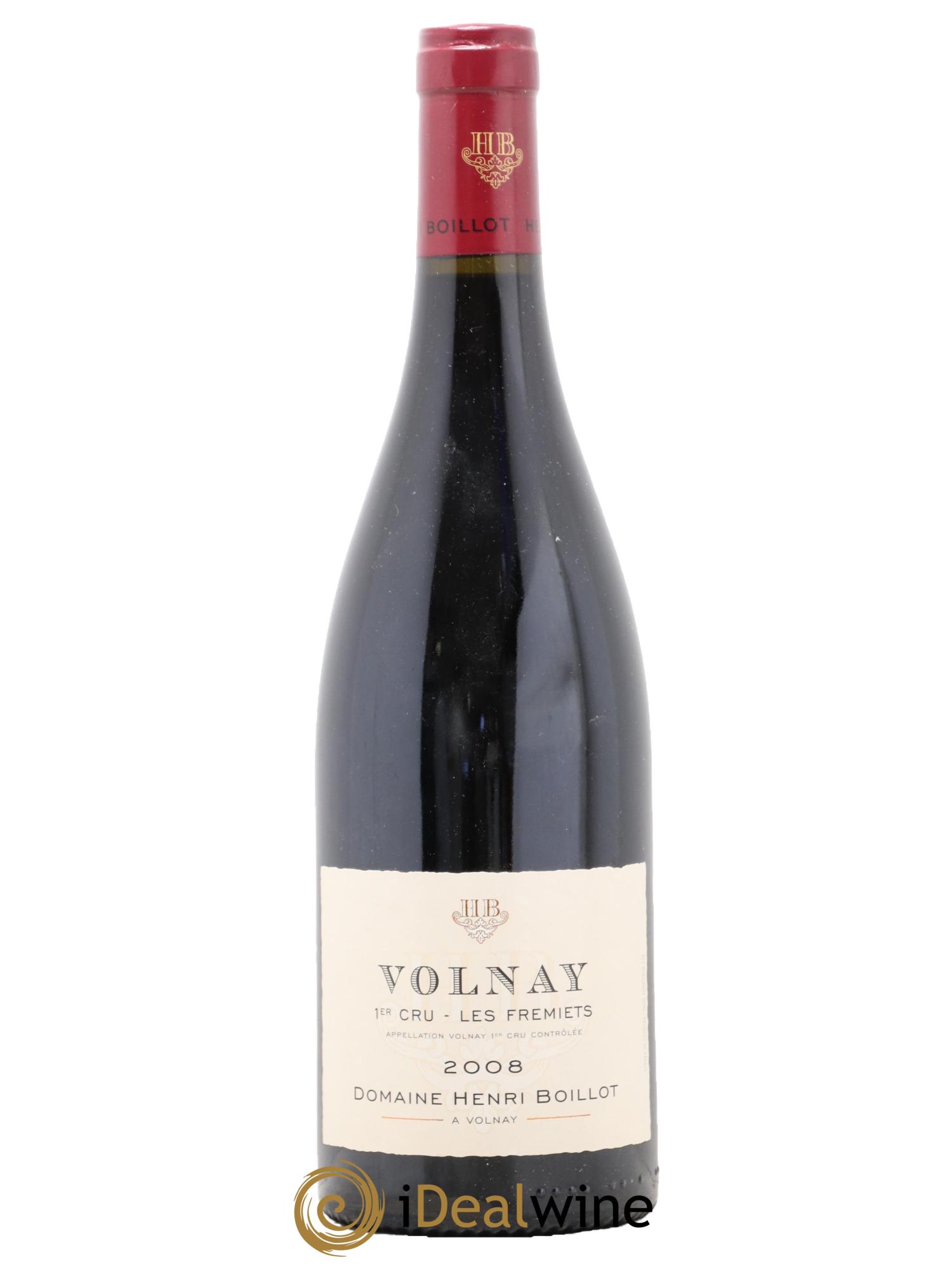 Volnay 1er Cru Les Fremiets Henri Boillot (Domaine) 2008 - Lot de 1 bouteille - 0