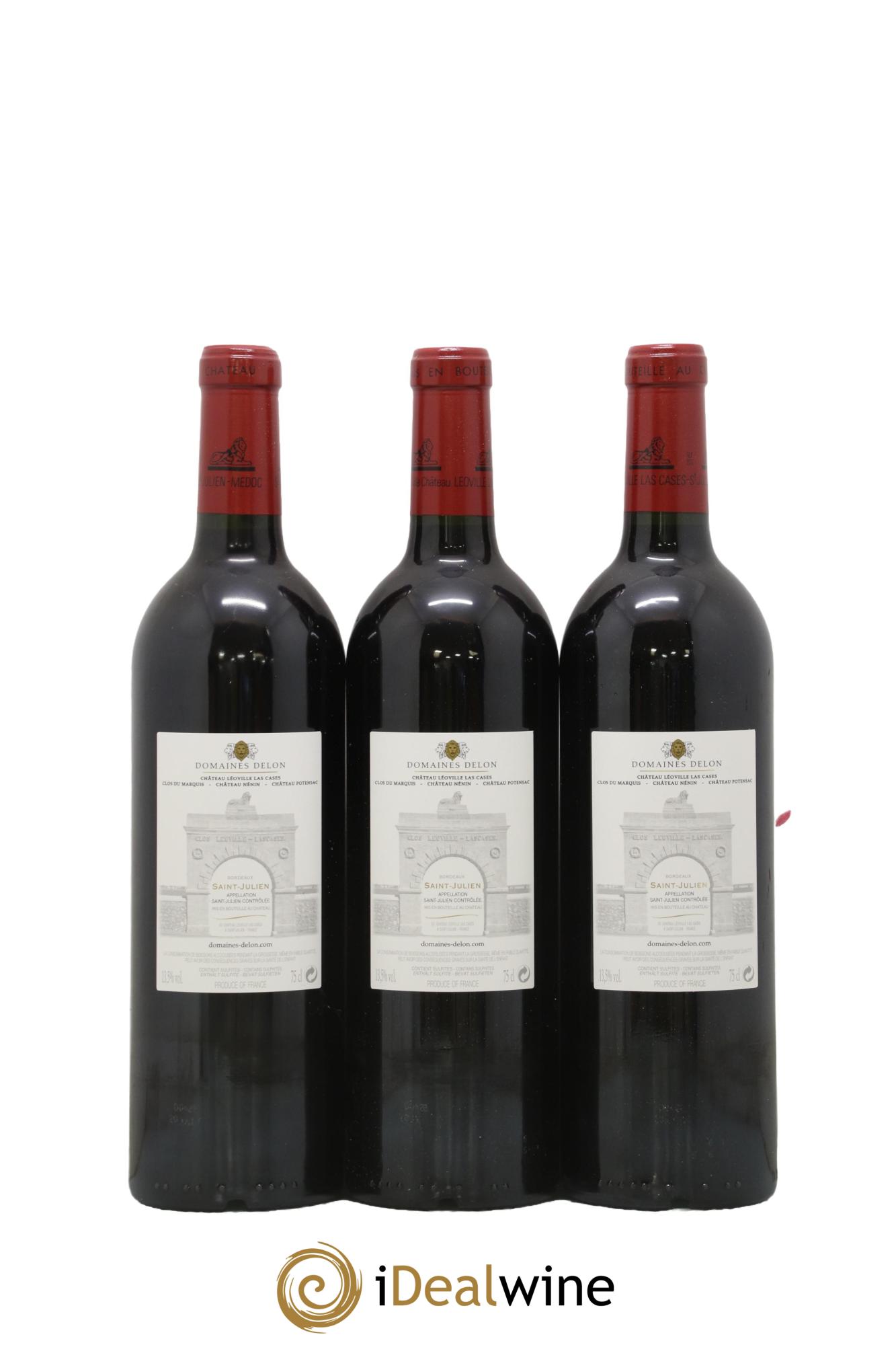 Château Léoville Las Cases 2ème Grand Cru Classé 2015 - Lot of 6 bottles - 5