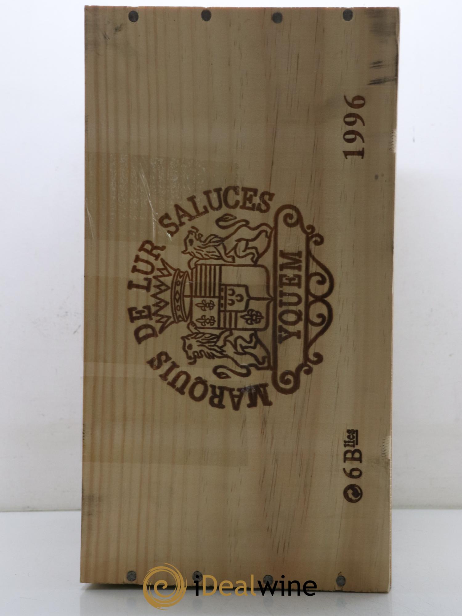 Château d' Yquem 1er Cru Classé Supérieur 1996 - Lotto di 6 bottiglie - 4