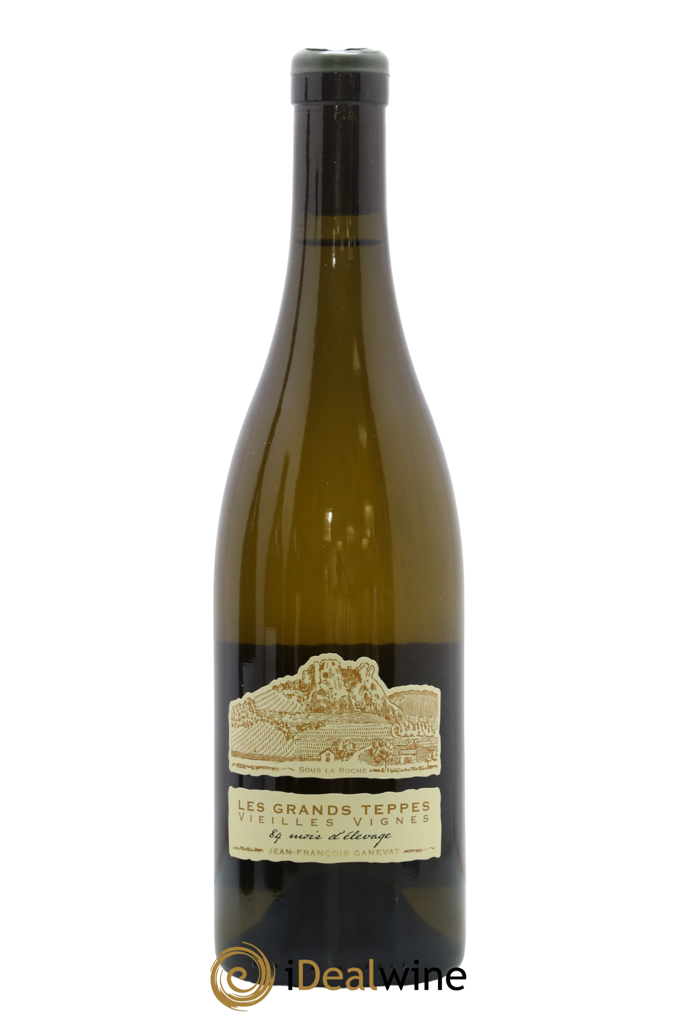 Côtes du Jura Chardonnay Les Grands Teppes Vieilles Vignes 84 Mois D'Elevage Jean-François Ganevat (Domaine) 2018 - Lot de 1 bouteille - 0