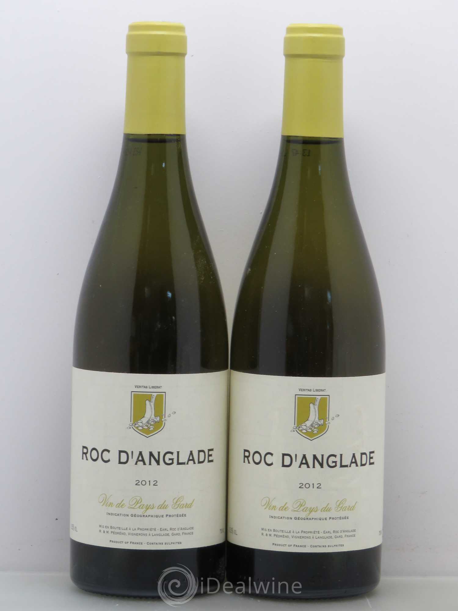 Gard Roc d'Anglade Rémy Pédréno 2012 - Lot of 2 bottles - 0