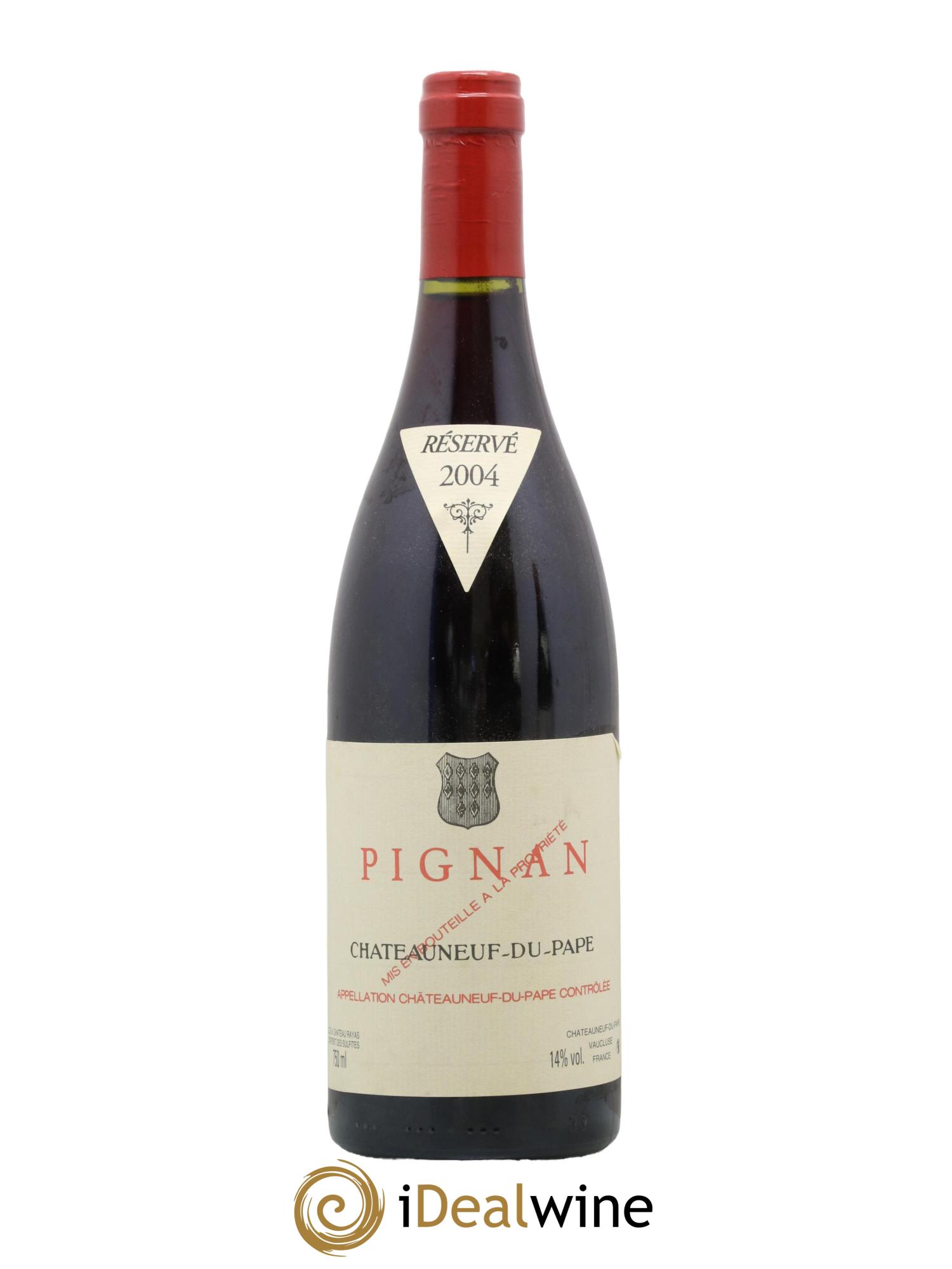 Châteauneuf-du-Pape Pignan Emmanuel Reynaud  2004 - Lot of 1 bottle - 0