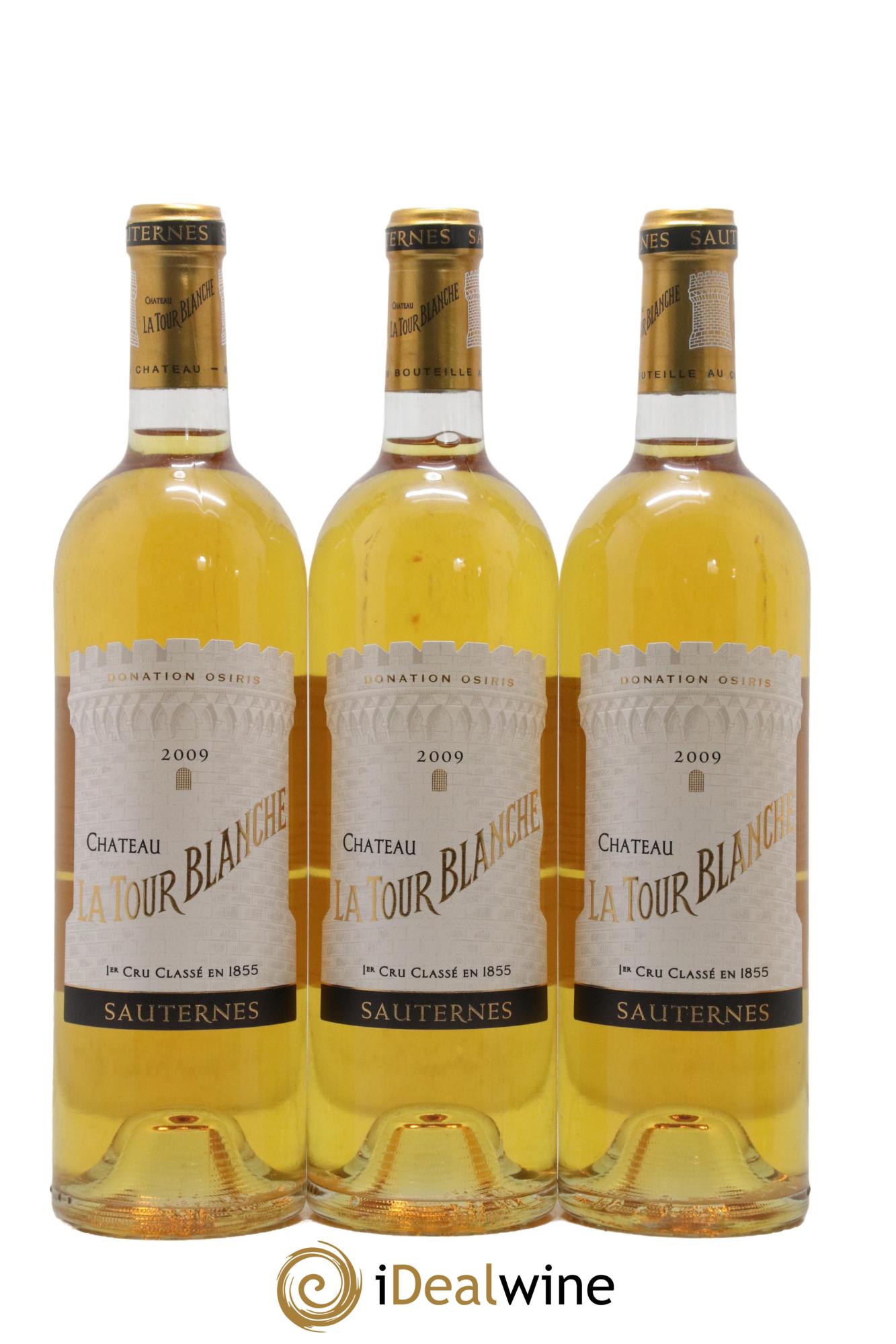 Château la Tour Blanche 1er Grand Cru Classé  2009 - Posten von 12 Flaschen - 2