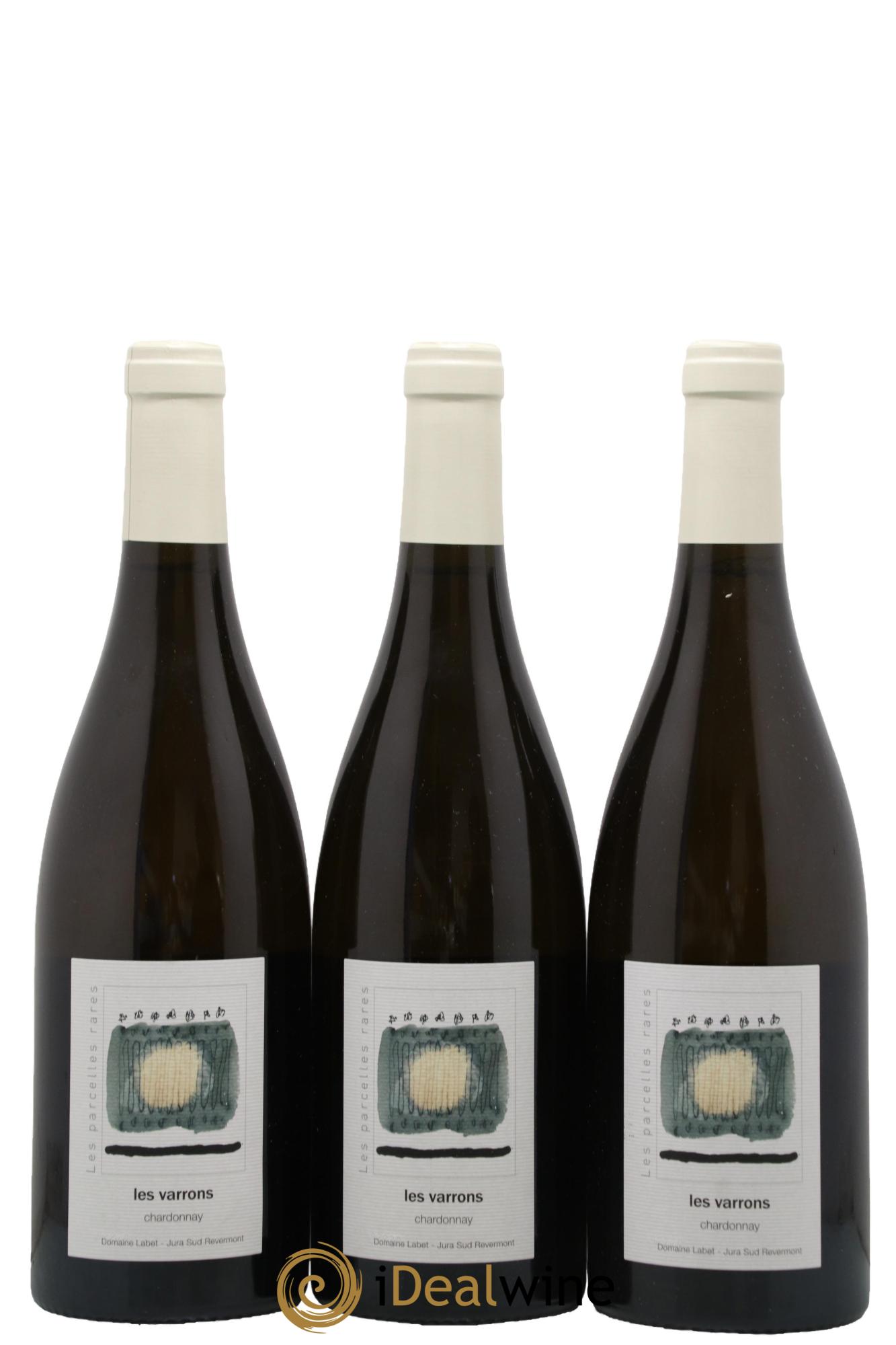 Côtes du Jura Chardonnay Les Varrons Romain - Julien - Charline Labet 2020 - Lot de 3 bouteilles - 0