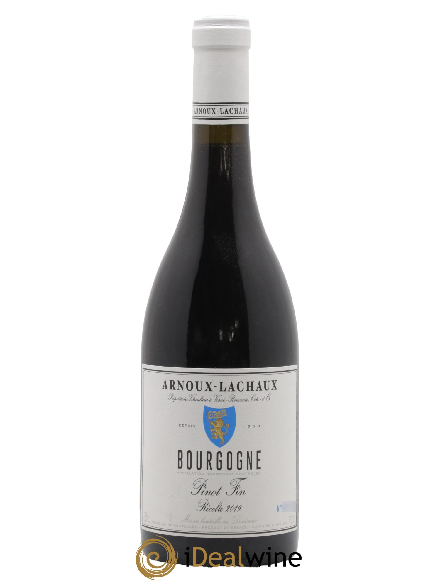 Bourgogne Pinot Fin Arnoux-Lachaux (Domaine) 2019 - Lot de 1 bouteille - 0