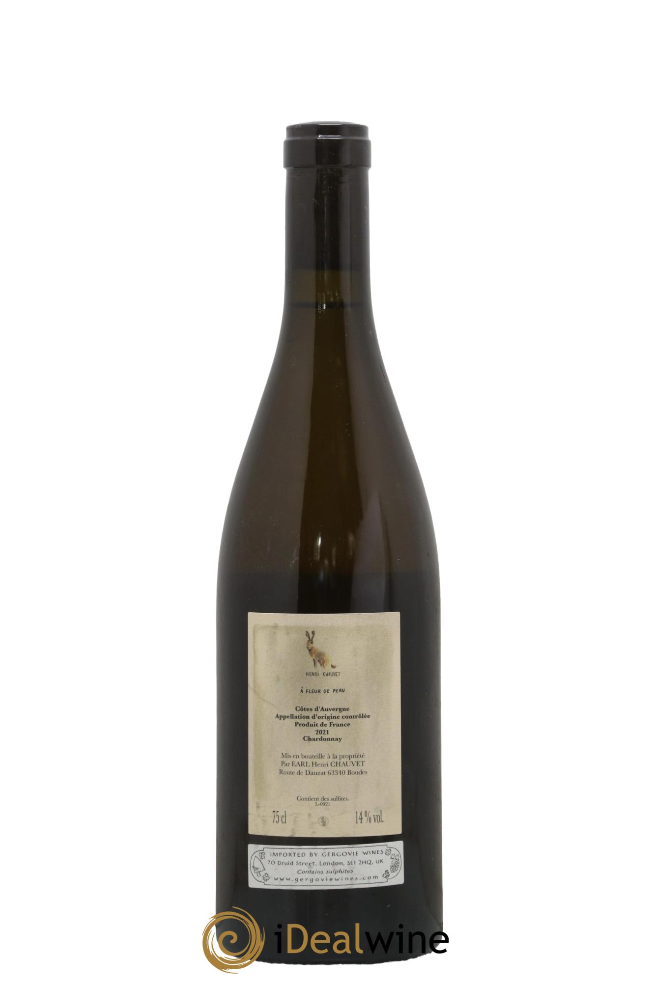 Côtes d'Auvergne à Fleur de Peau Henri Chauvet 2021 - Posten von 1 Flasche - 1