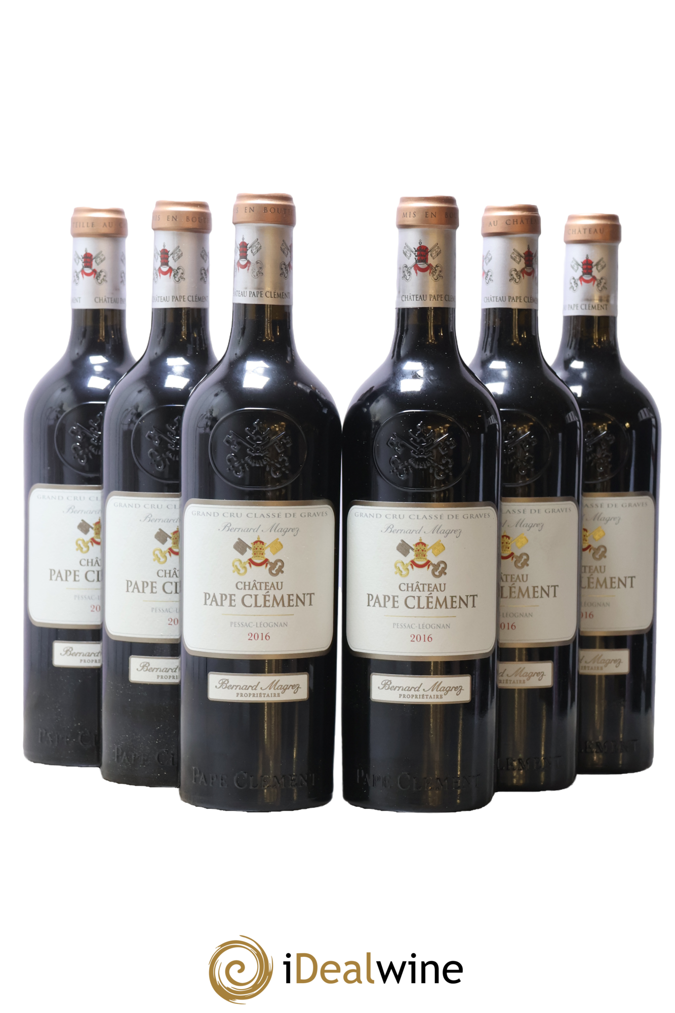 Château Pape Clément Cru Classé de Graves 2016 - Lot de 6 bouteilles - 0