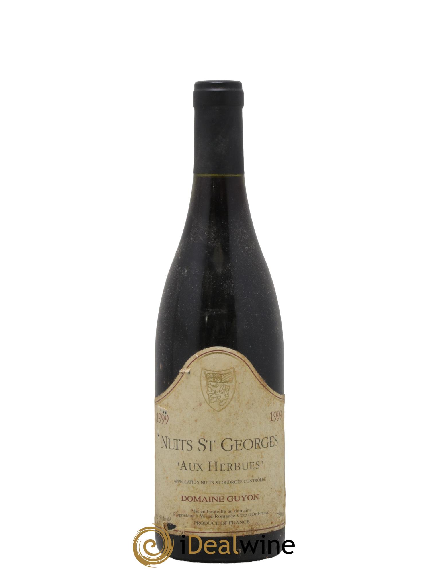 Nuits Saint-Georges Aux Herbues Jean-Pierre Guyon 1999 - Lot de 1 bouteille - 0