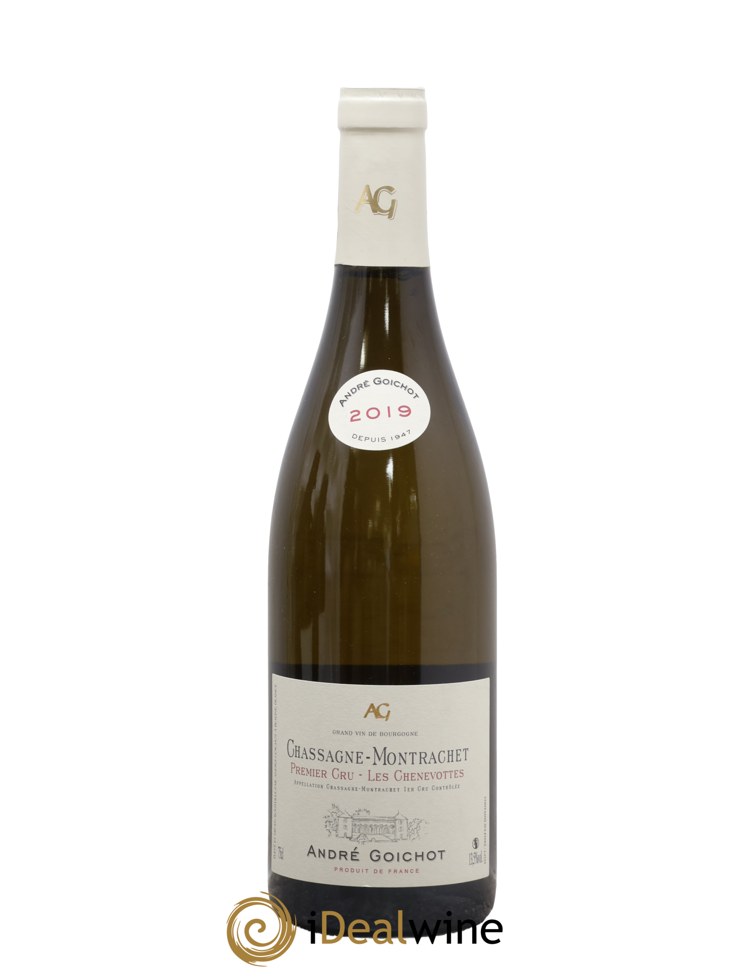 Chassagne-Montrachet 1er Cru Les Chenevottes Goichot 2019 - Lotto di 1 bottiglia - 0