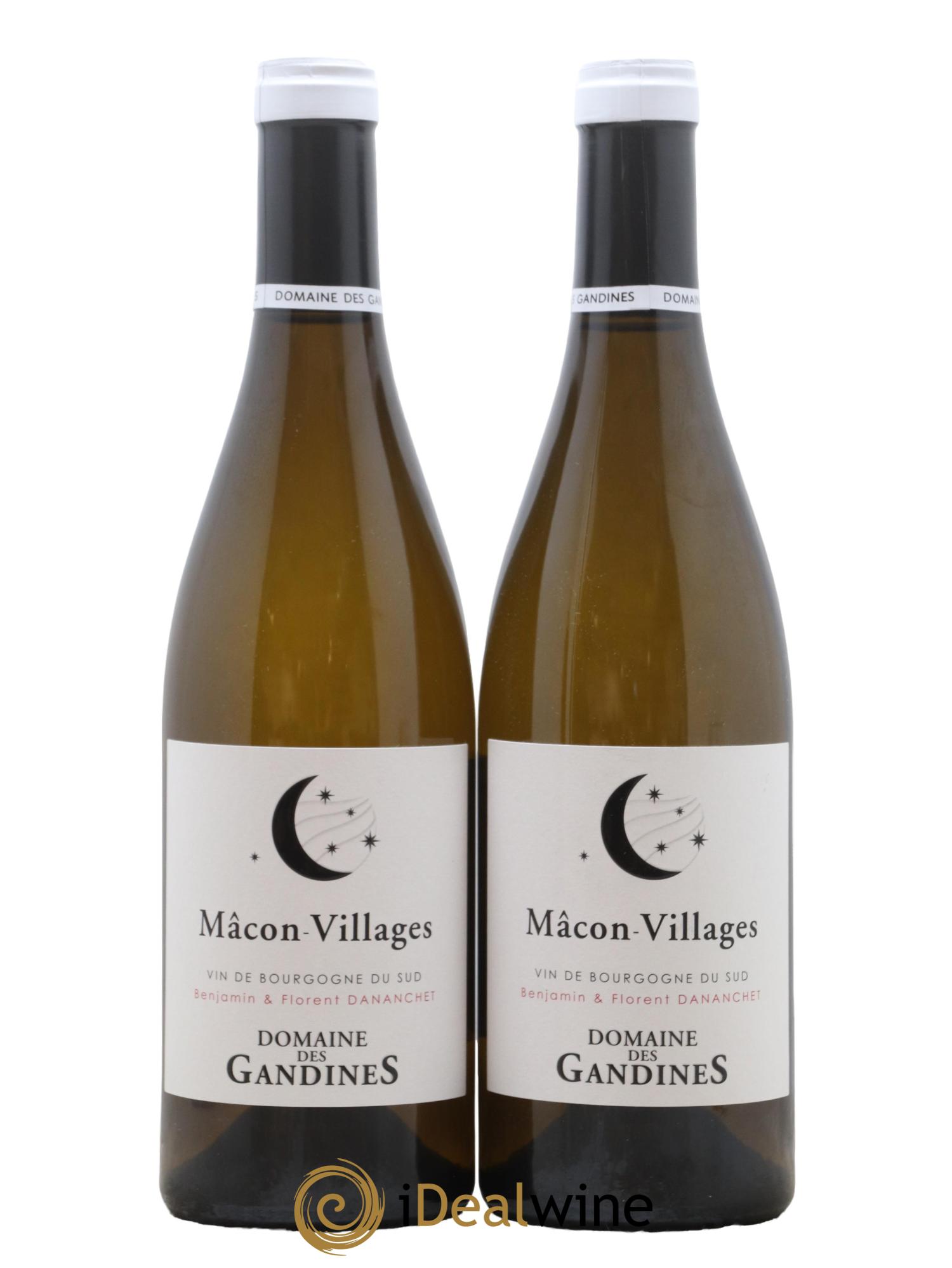 Mâcon Villages Domaine Des Gandines 2022 - Lot de 2 bouteilles - 0