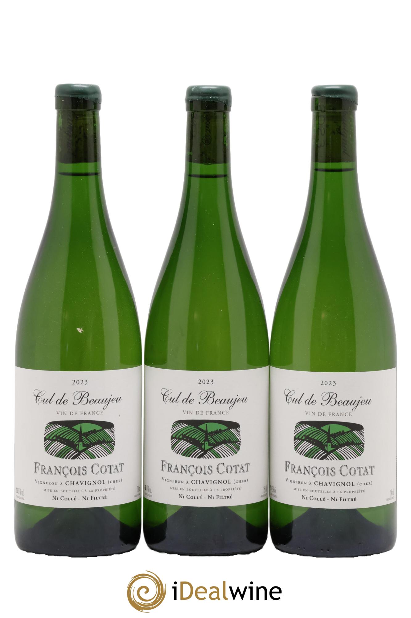 Sancerre Les Culs de Beaujeu François Cotat 2023 - Posten von 3 Flaschen - 0