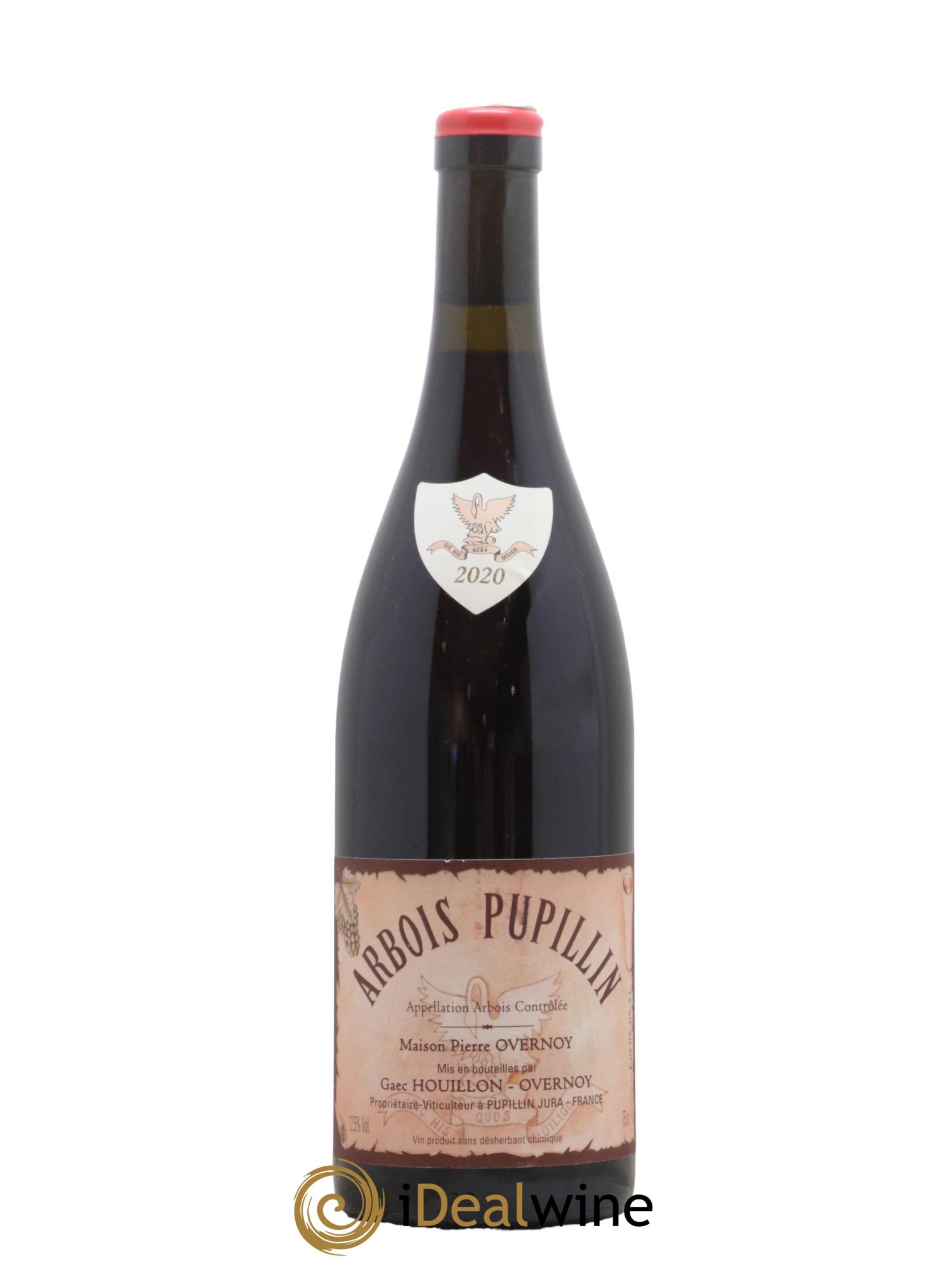 Arbois-Pupillin Poulsard (cire rouge) Overnoy-Houillon (Domaine) 2020 - Lot de 1 bouteille - 0