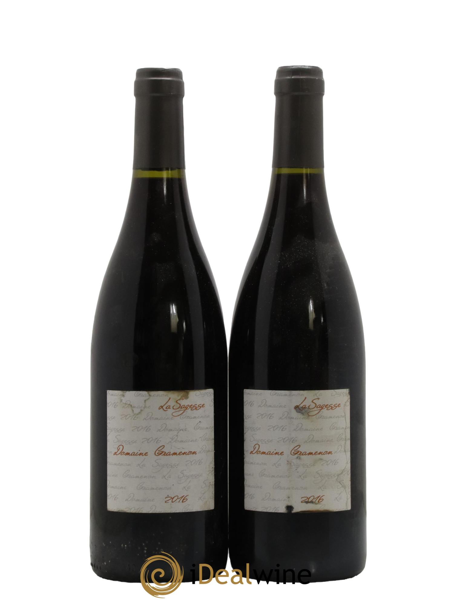 Côtes-du-Rhône La Sagesse Gramenon (Domaine) 2016 - Lot de 2 bouteilles - 0