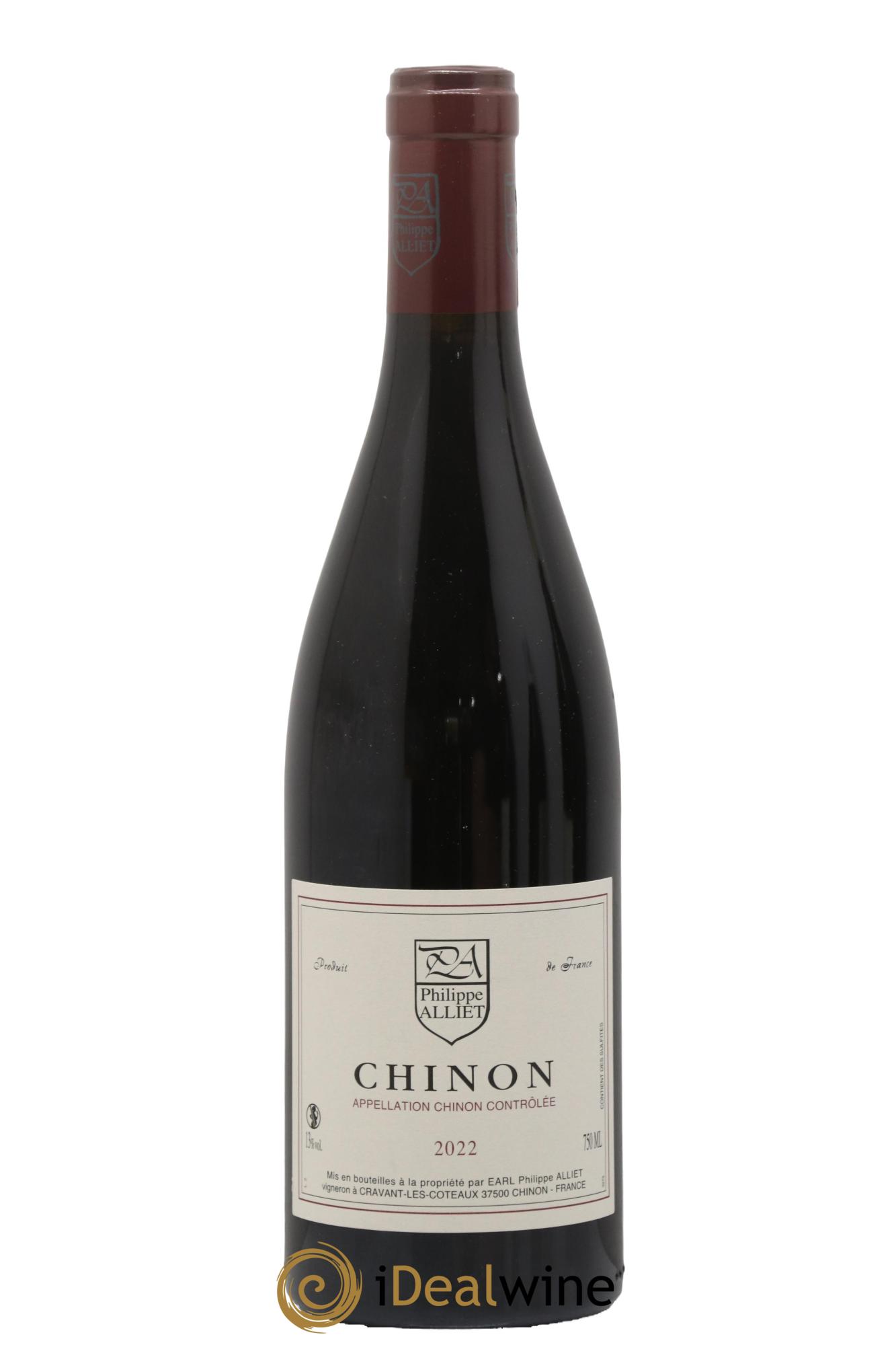 Chinon Philippe Alliet 2022 - Lot de 1 bouteille - 0