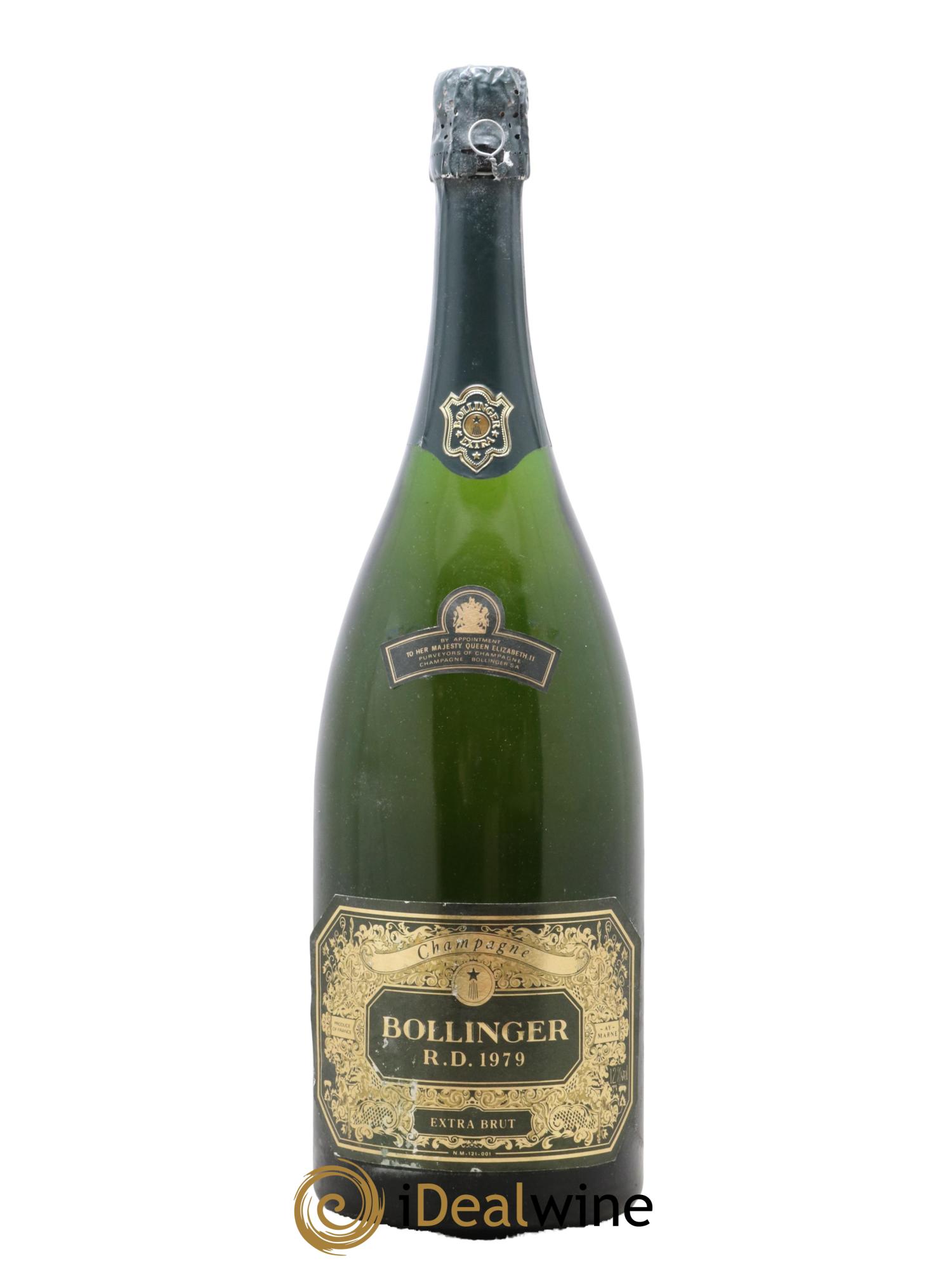 R.D. Extra-Brut Bollinger 1979 - Lot de 1 magnum - 0