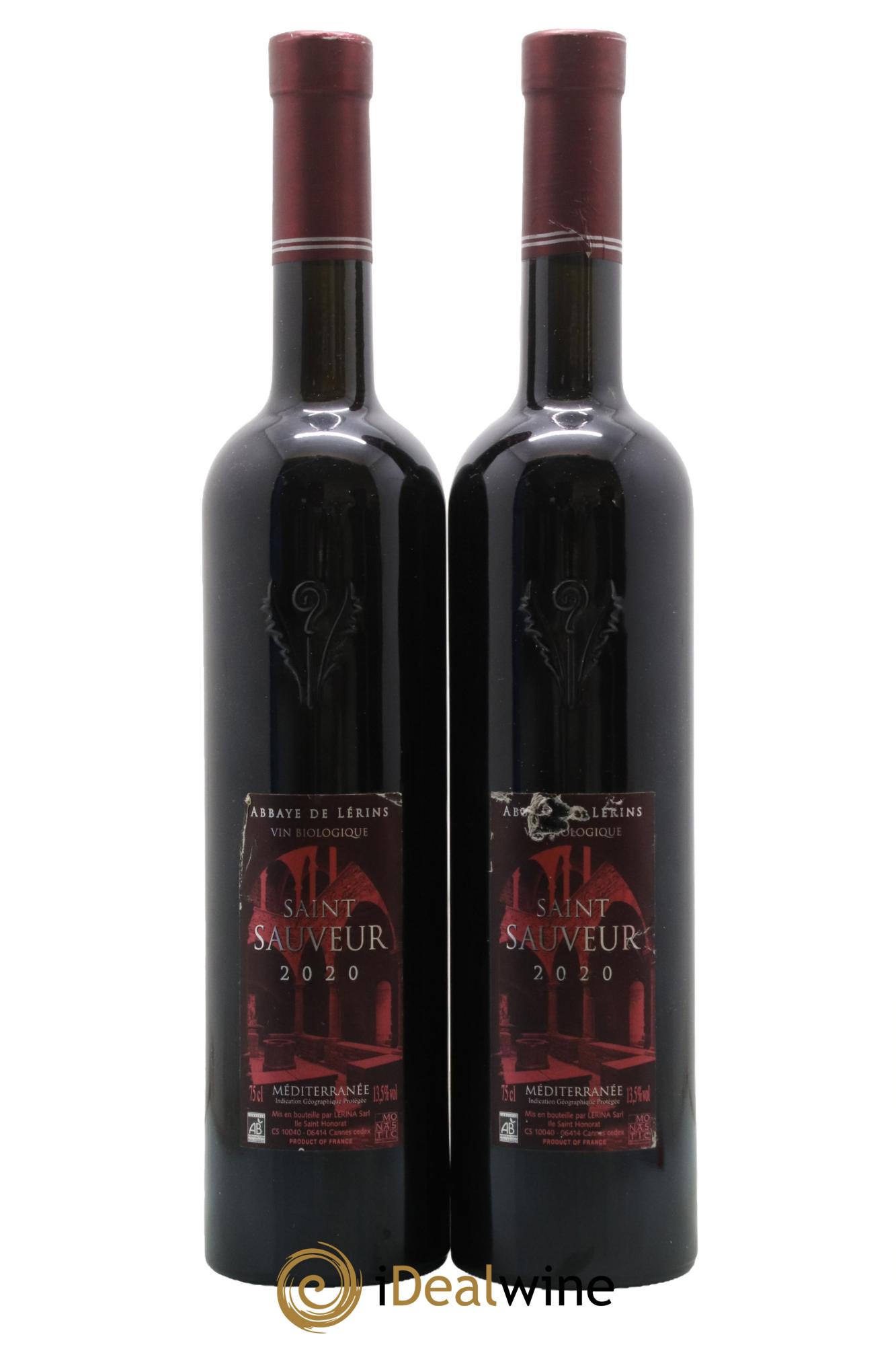 Méditerranée Saint Sauveur Abbaye Lérins 2020 - Lot de 2 bouteilles - 0
