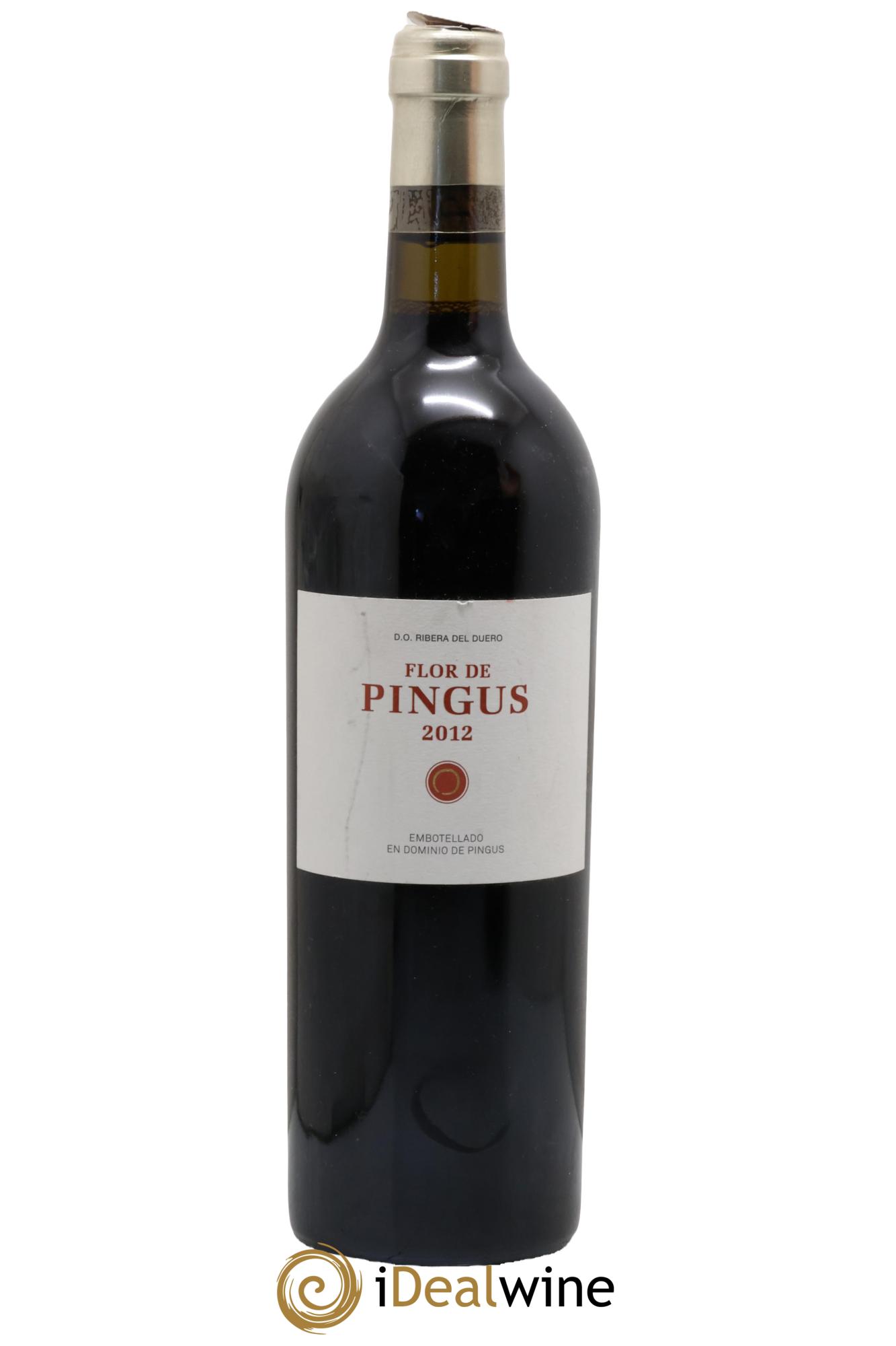 Ribera Del Duero Flor de Pingus Dominio de Pingus - Peter Sisseck 2012 - Lot de 1 bouteille - 0