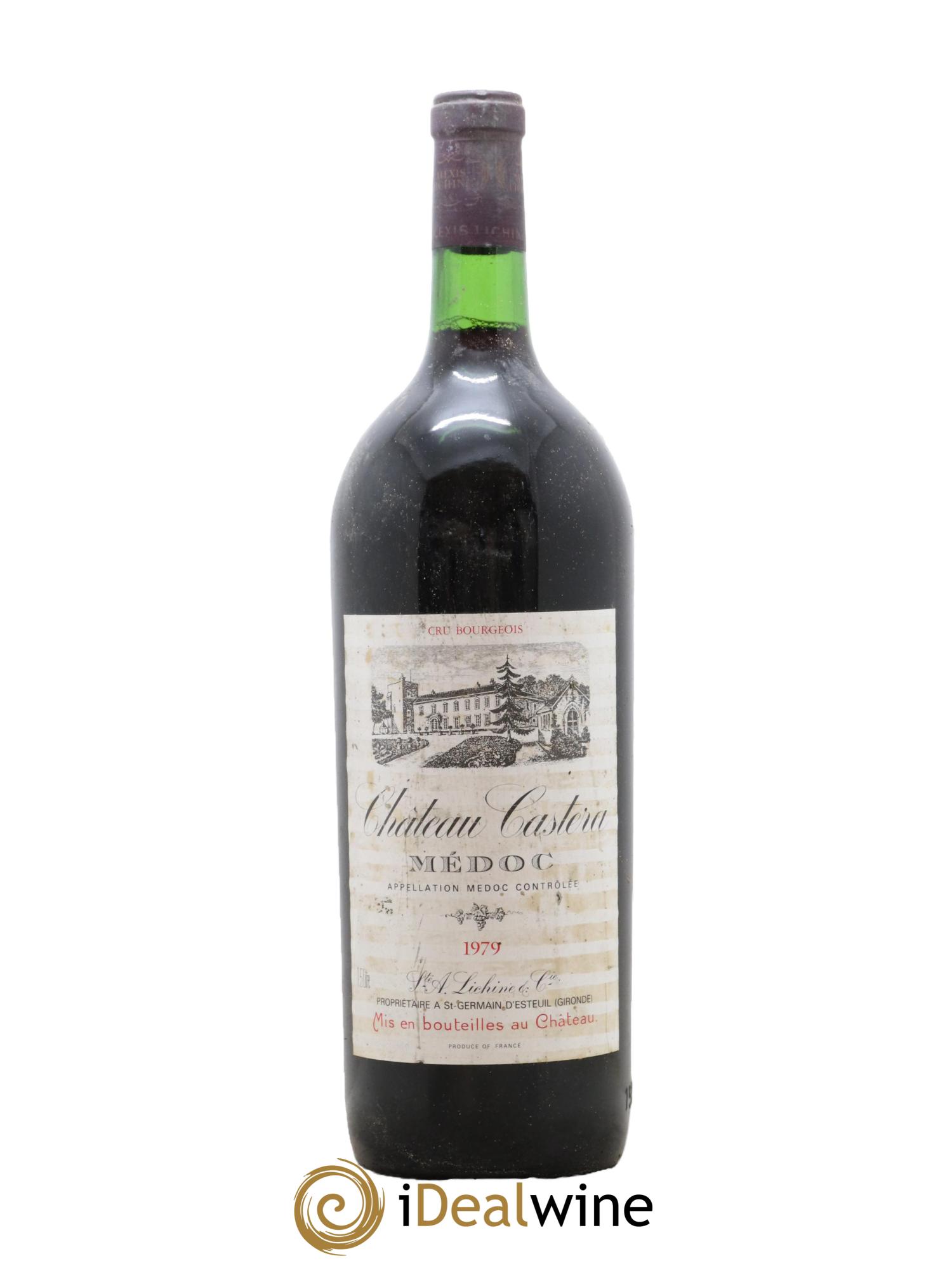 Château Castera Cru Bourgeois 1979 - Lot de 1 magnum - 0