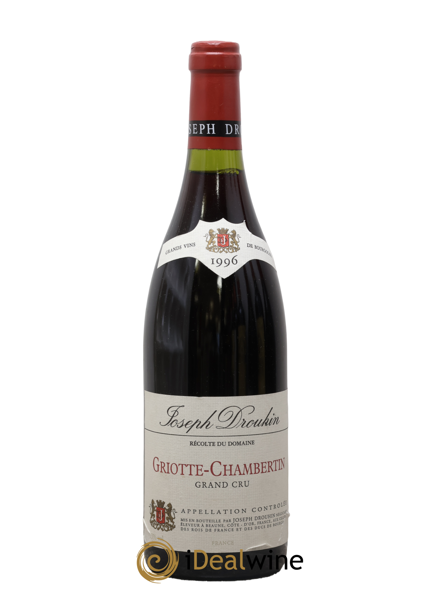 Griotte-Chambertin Grand Cru Joseph Drouhin 1996 - Lot de 1 bouteille - 0