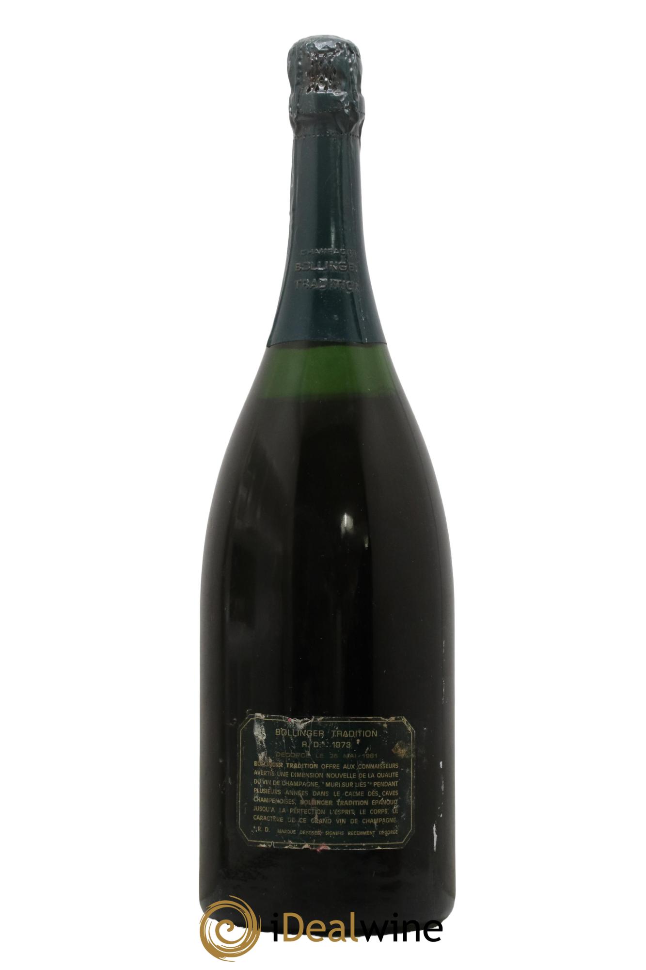 R.D. Extra-Brut Bollinger 1973 - Lot of 1 magnum - 1