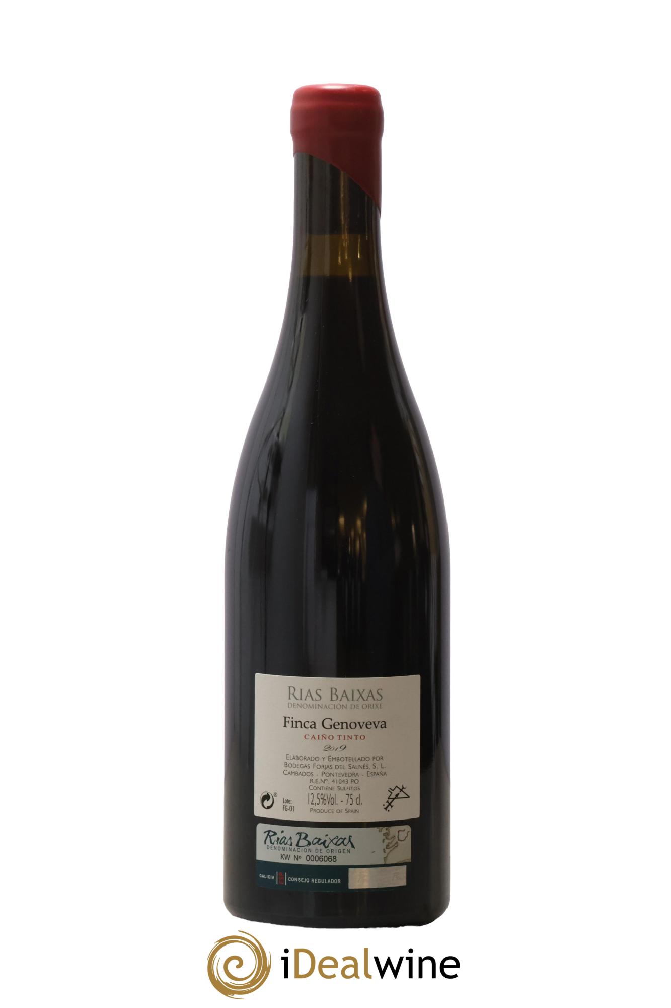 Espagne Rias Baixas Finca Genoveva Caino Forjas del Salnés 2019 - Lot de 1 bouteille - 1