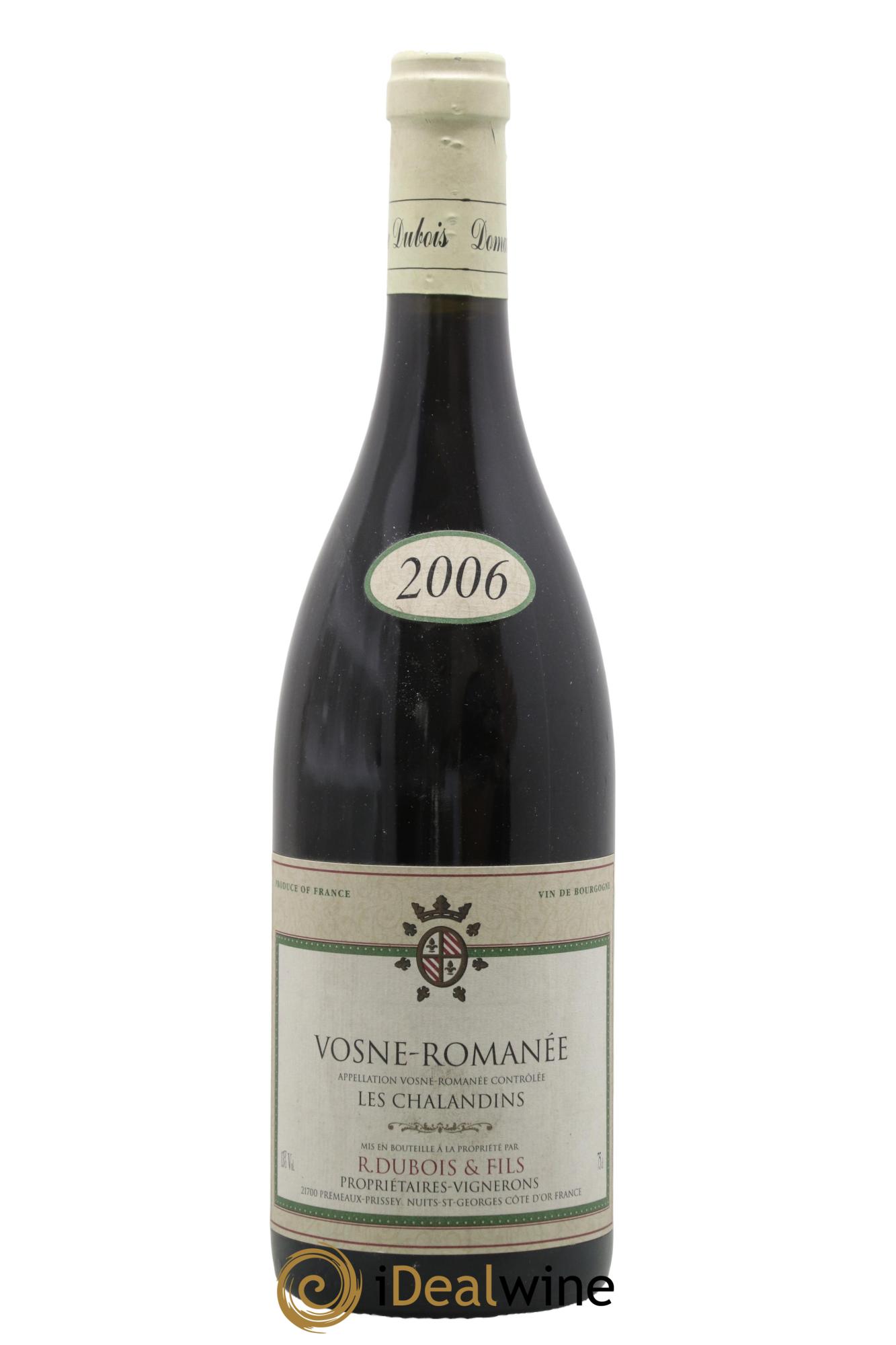 Vosne-Romanée Les Chalandins Domaine Dubois 2006 - Lotto di 1 bottiglia - 0
