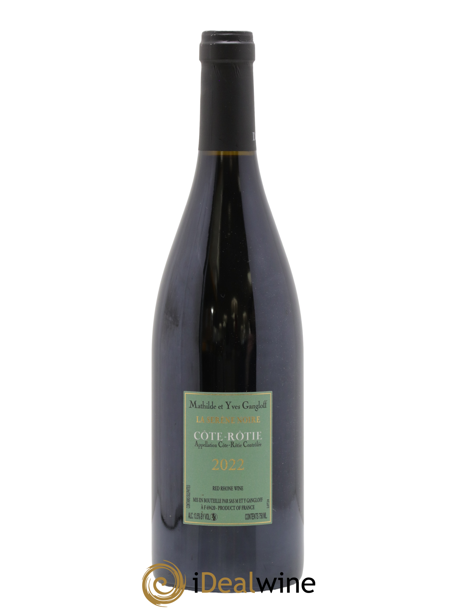 Côte-Rôtie La Sereine Noire Gangloff (Domaine) 2022 - Lot of 1 bottle - 1