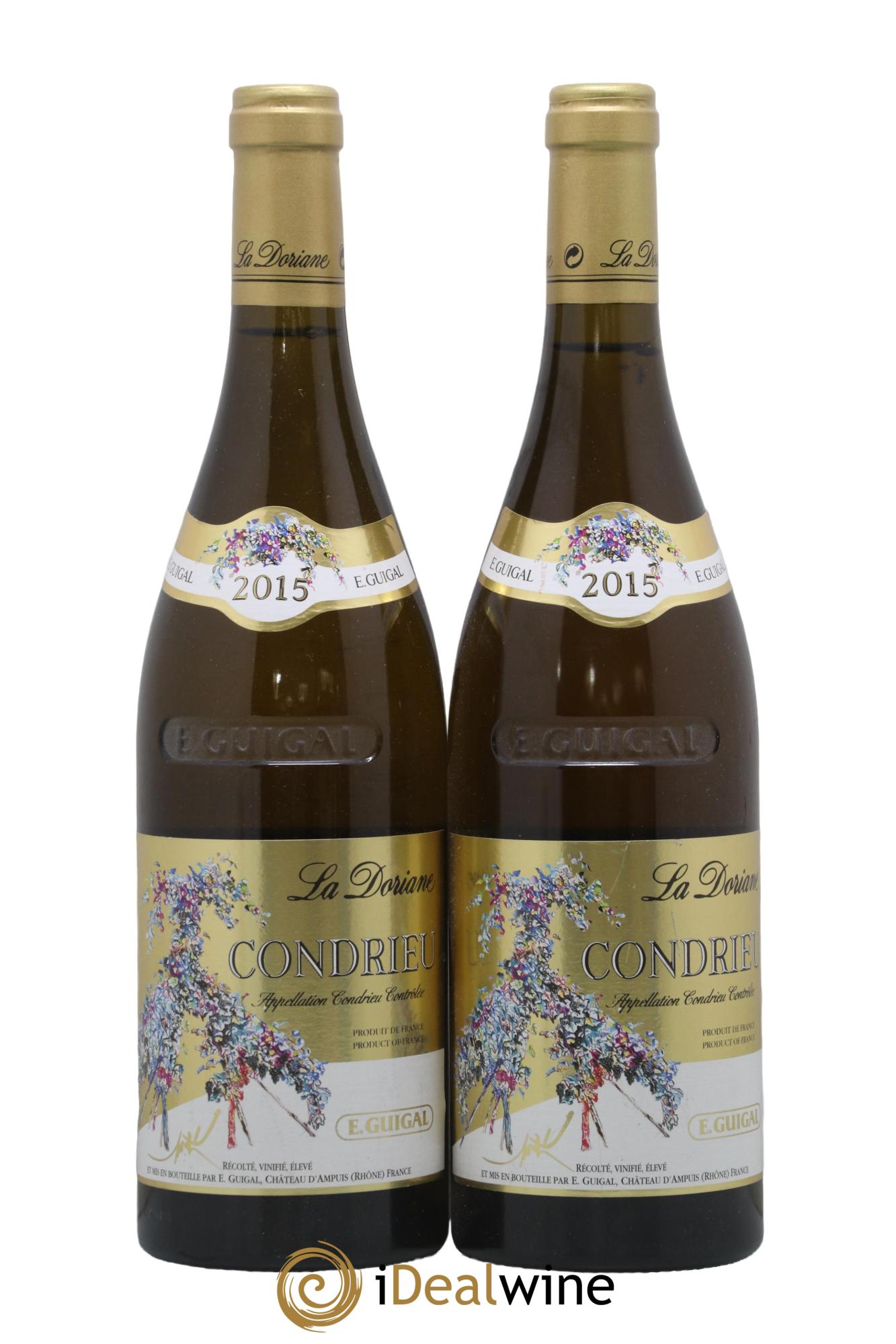 Condrieu La Doriane Guigal 2015 - Posten von 2 Flaschen - 0