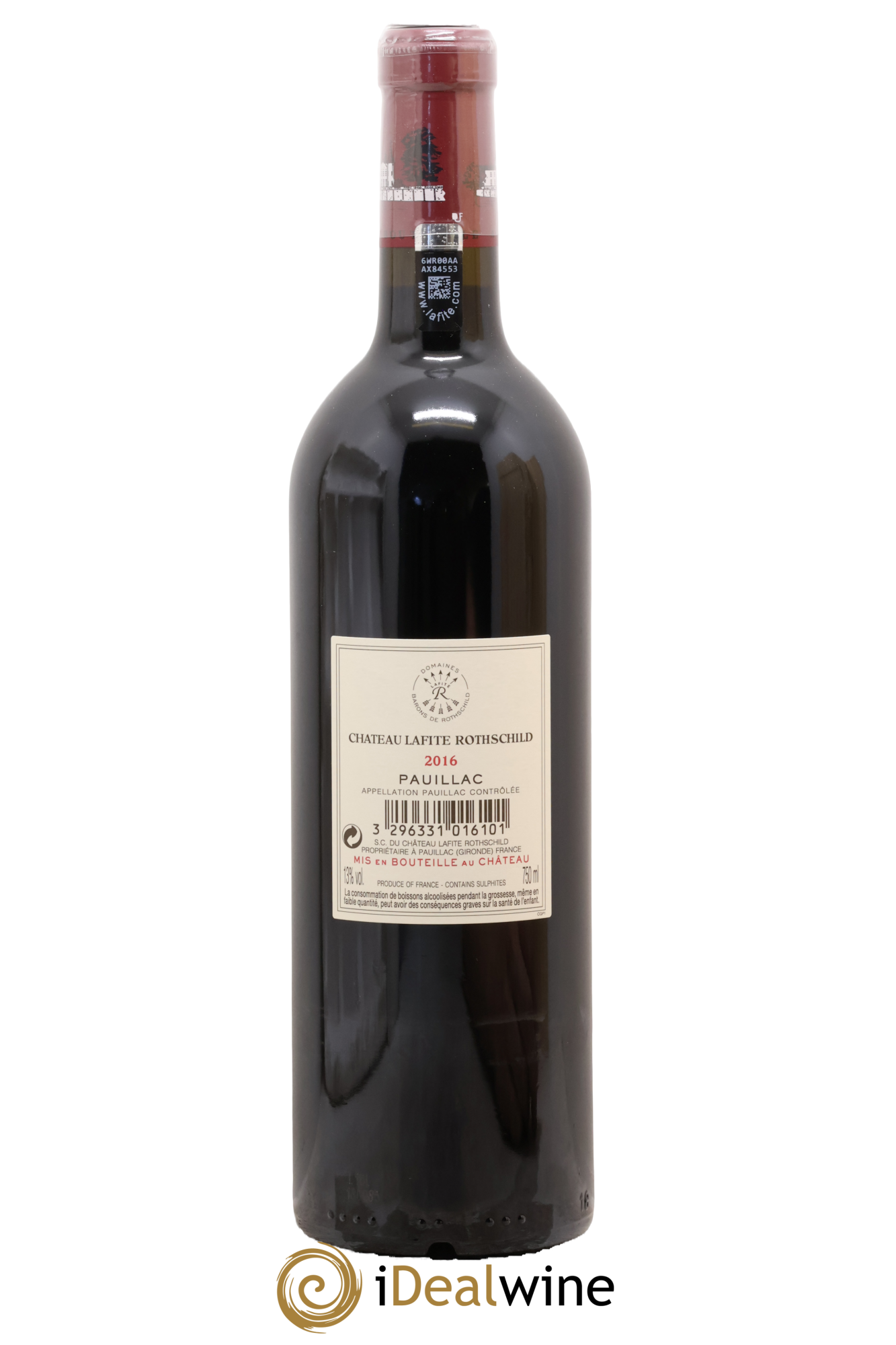 Château Lafite Rothschild 1er Grand Cru Classé 2016 - Lot de 1 bouteille - 2