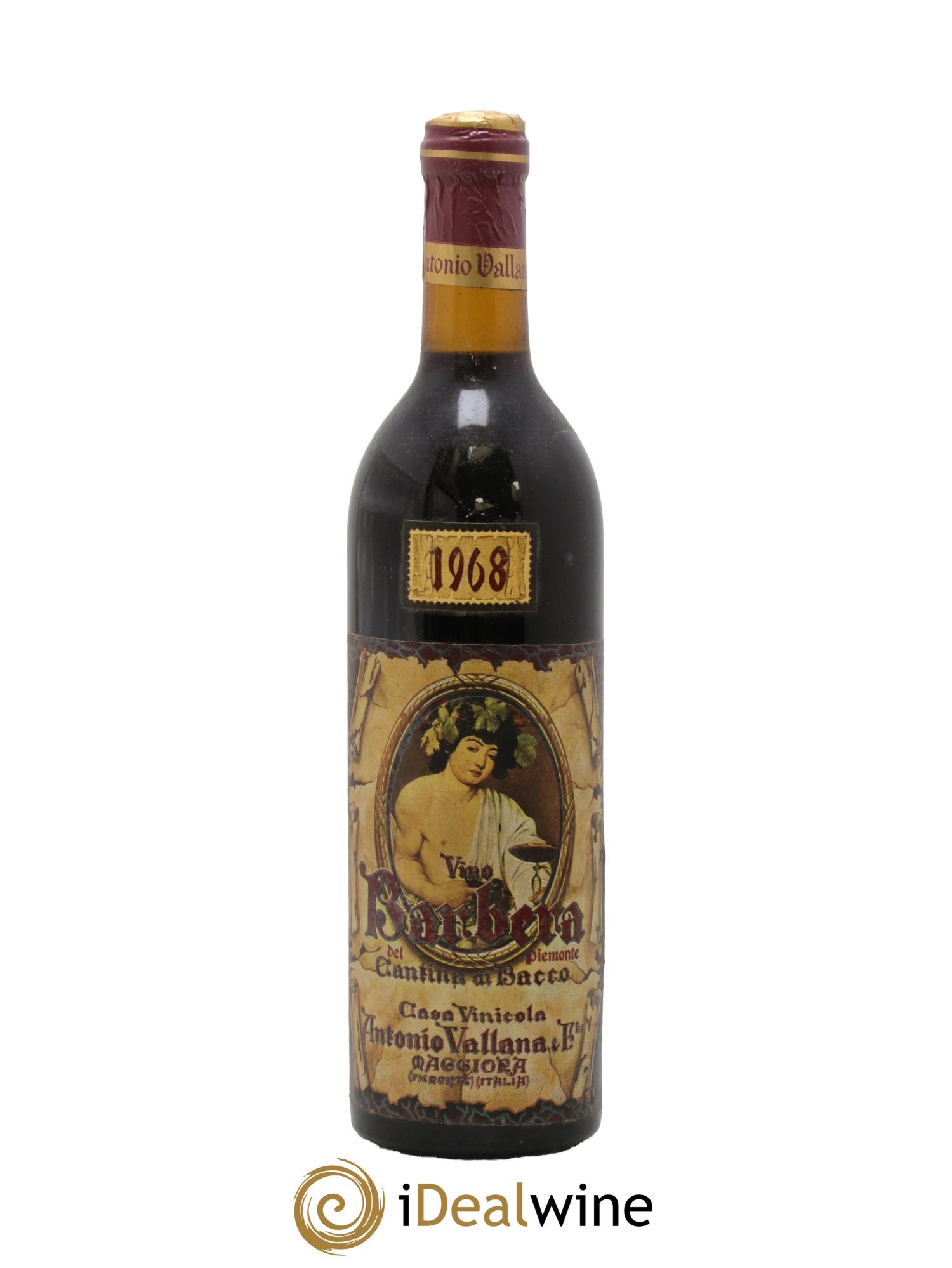 Italie Barbera Antonio Vallana 1968 - Lot de 1 bouteille - 0