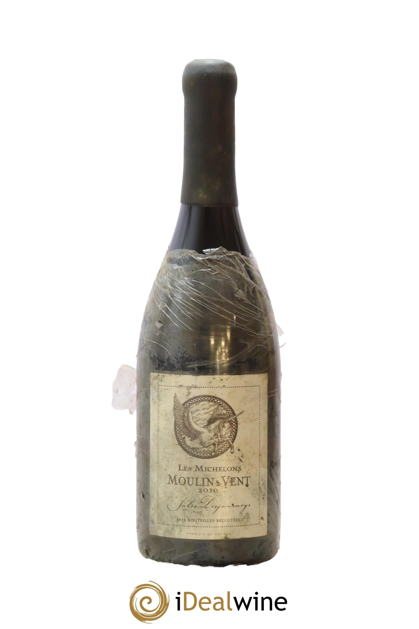 Moulin à Vent Les Michelons Jules Desjourneys 2010 - Lot of 1 bottle - 0