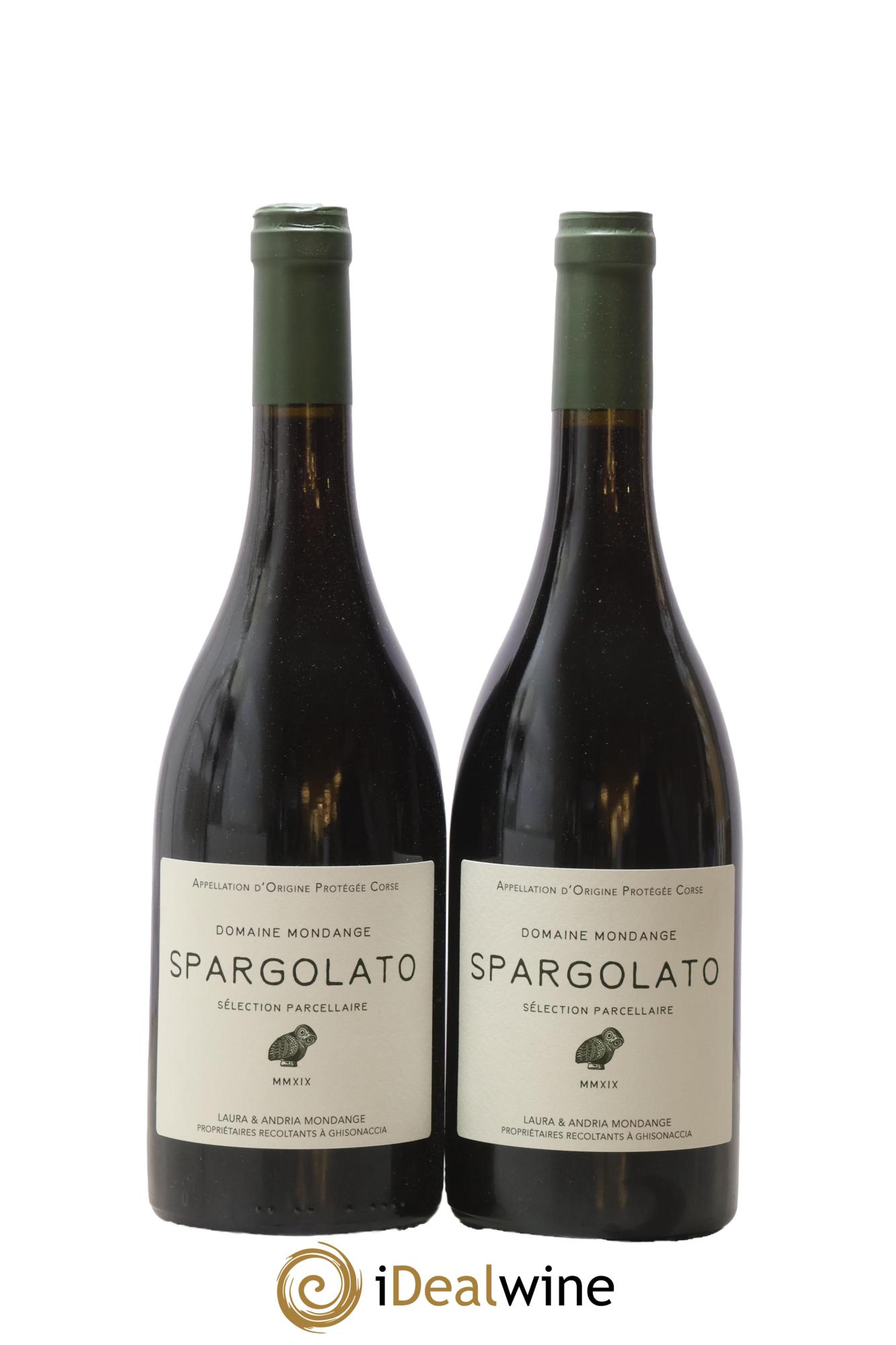 Vin de Corse Spargolato Domaine Mondange 2019 - Lotto di 2 bottiglie - 0